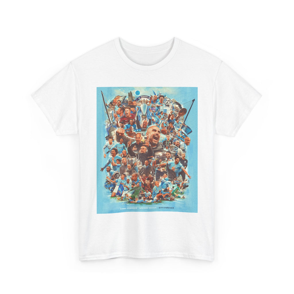 Pep Guardiola History Maker Poster T-Shirt