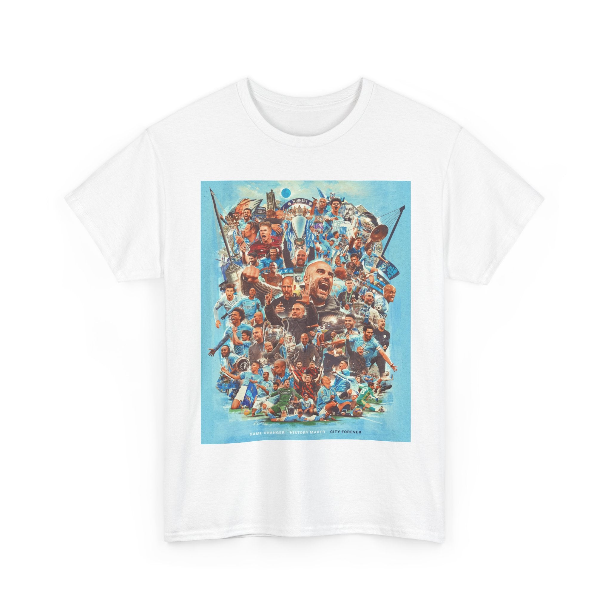 Pep Guardiola History Maker Poster T-Shirt