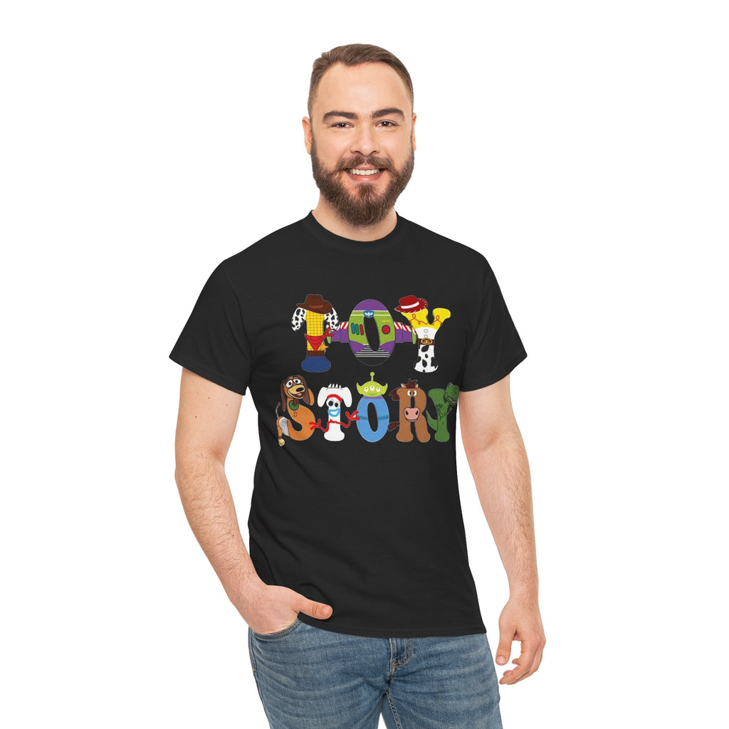 Toy Story Character Name Tee — "Toy Story" Graphic T-Shirt