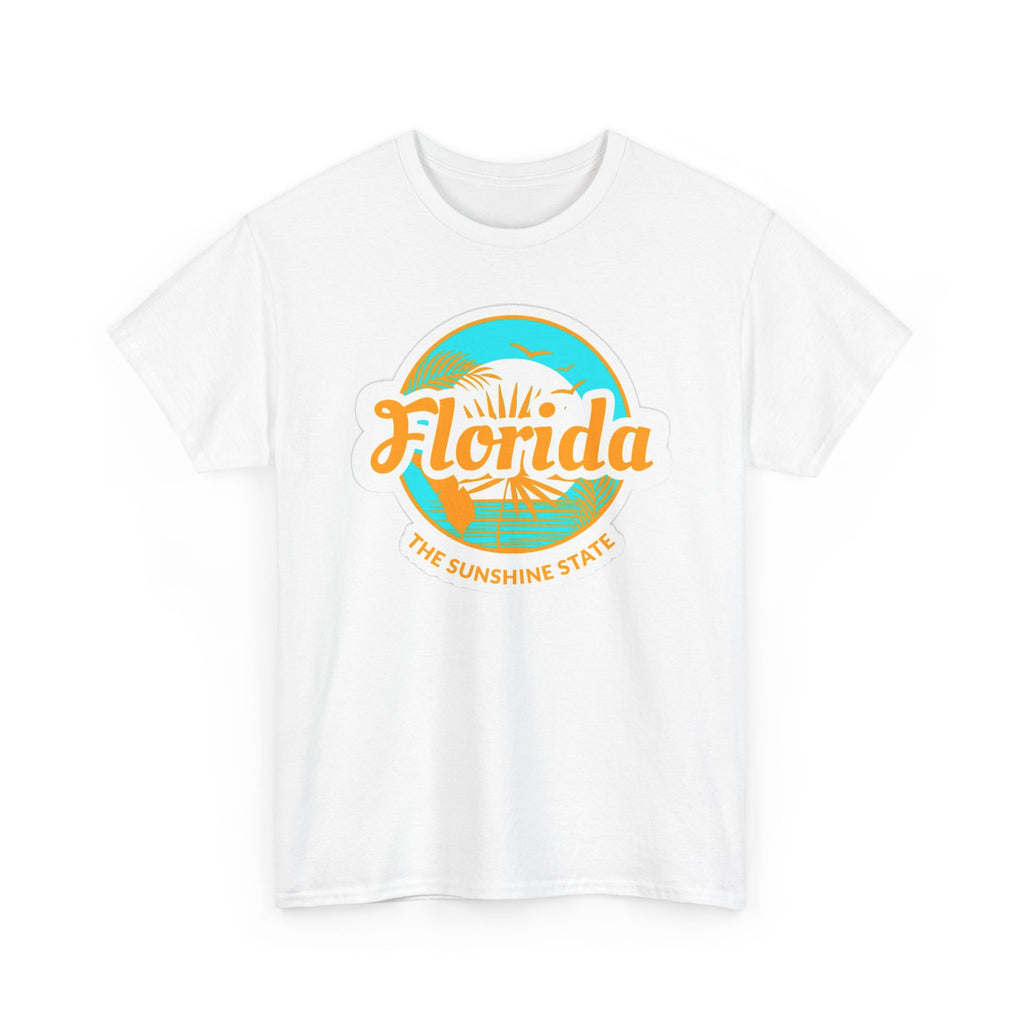 Florida Sunshine State T‑Shirt – Retro Beach Logo Tee