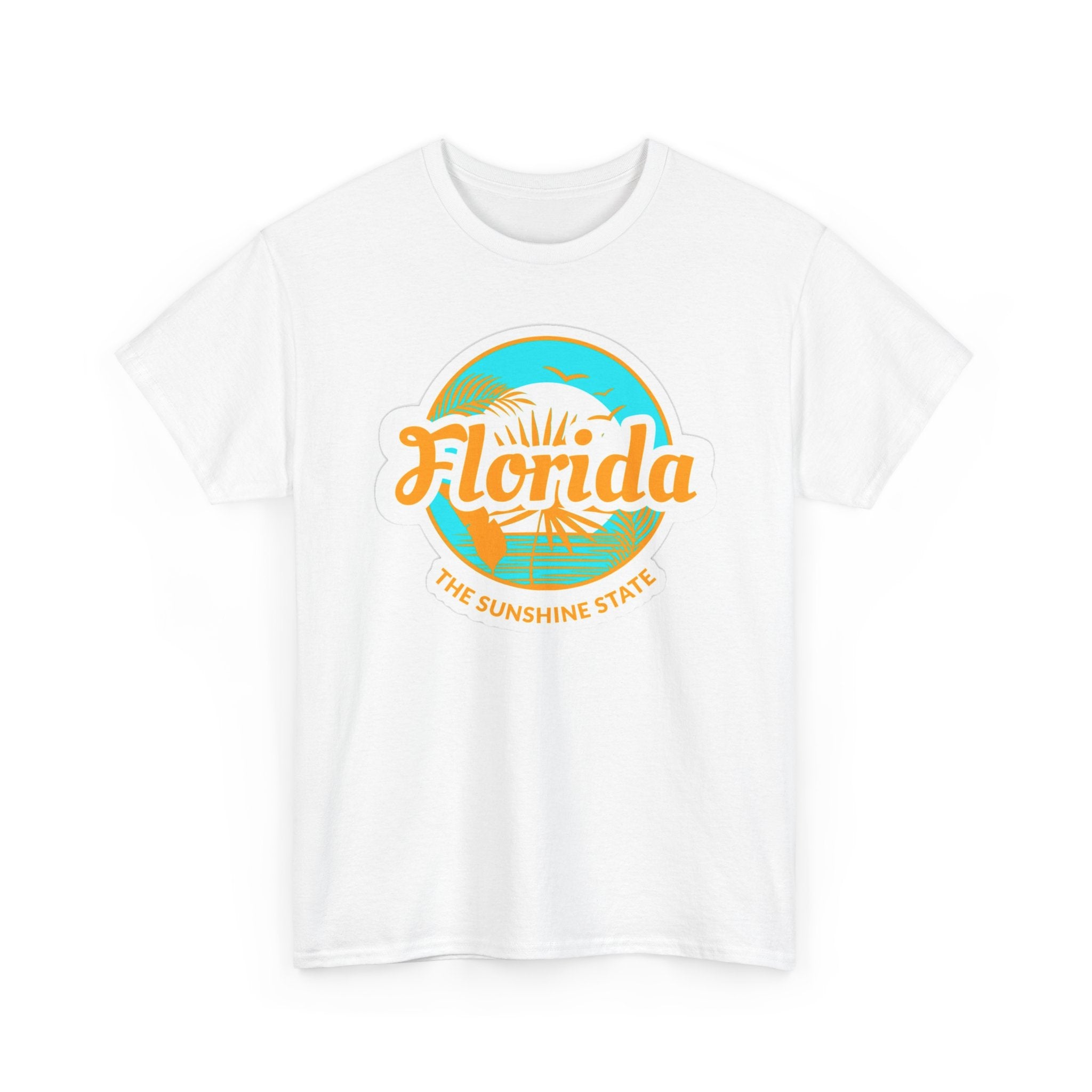 Florida Sunshine State T‑Shirt – Retro Beach Logo Tee