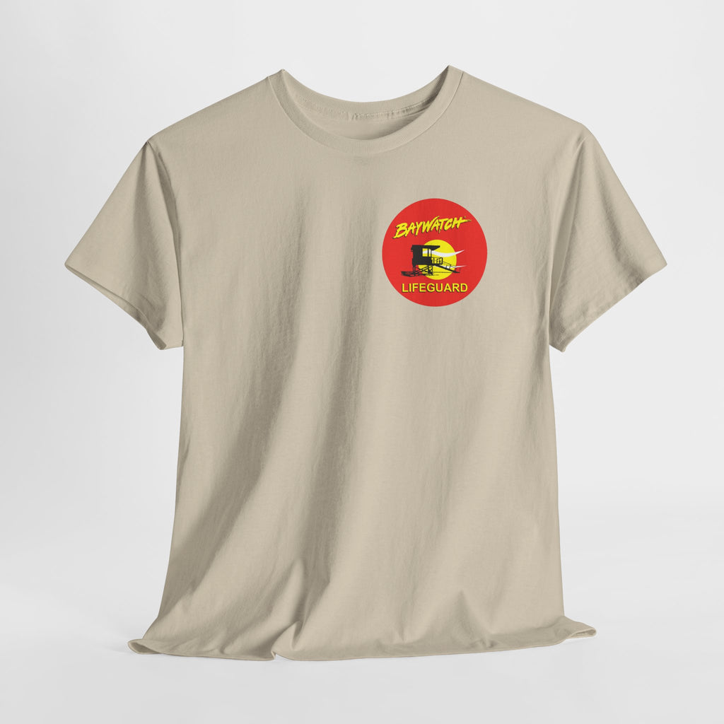 Baywatch Lifeguard Graphic Cotton T-Shirt