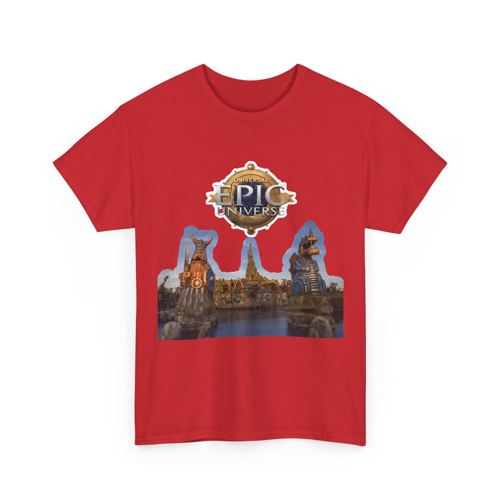 Epic Universe Theme Park T‑Shirt — Iconic Entrance Graphic Tee