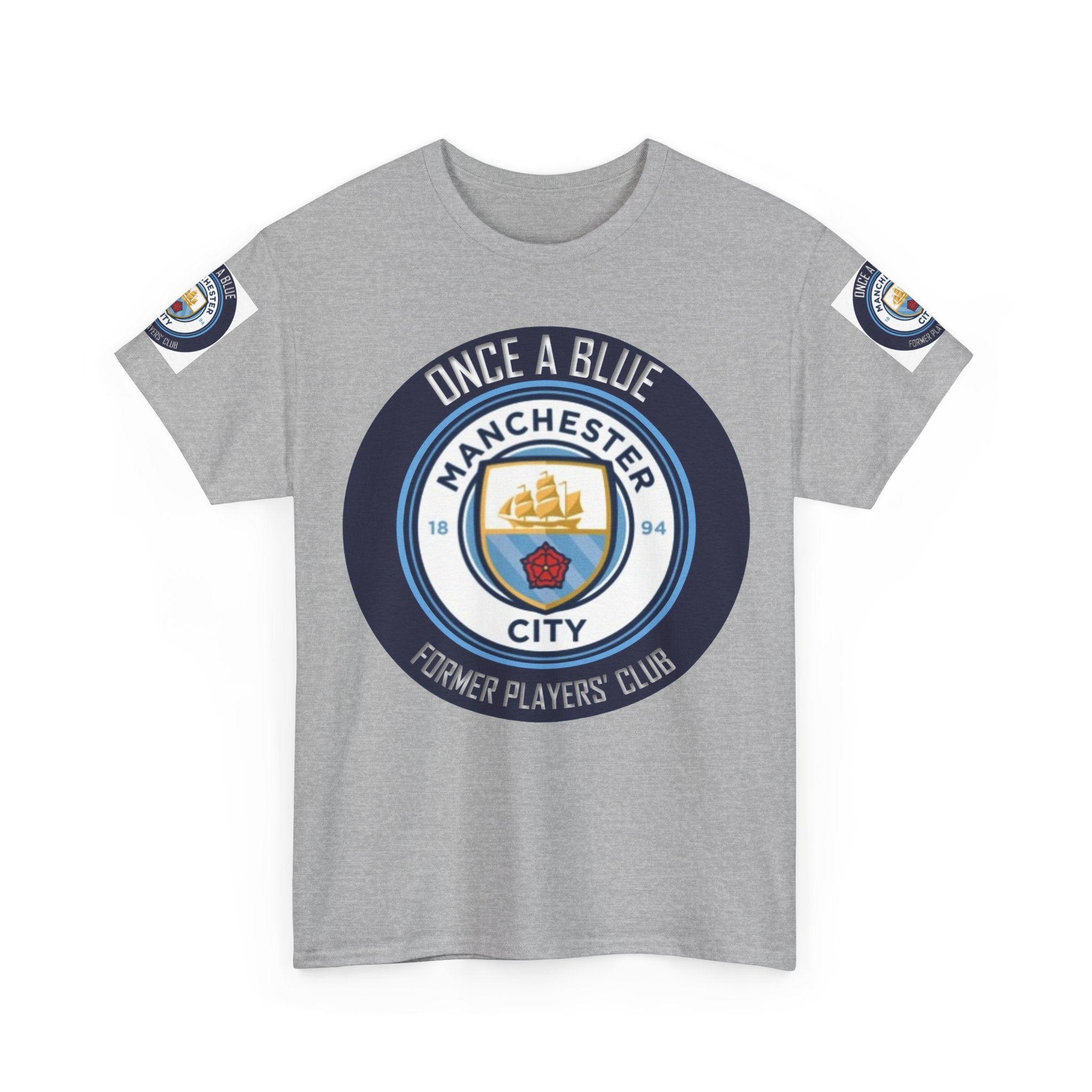 Manchester City 'Once A Blue' Tee — Former Players Club Football Shirt