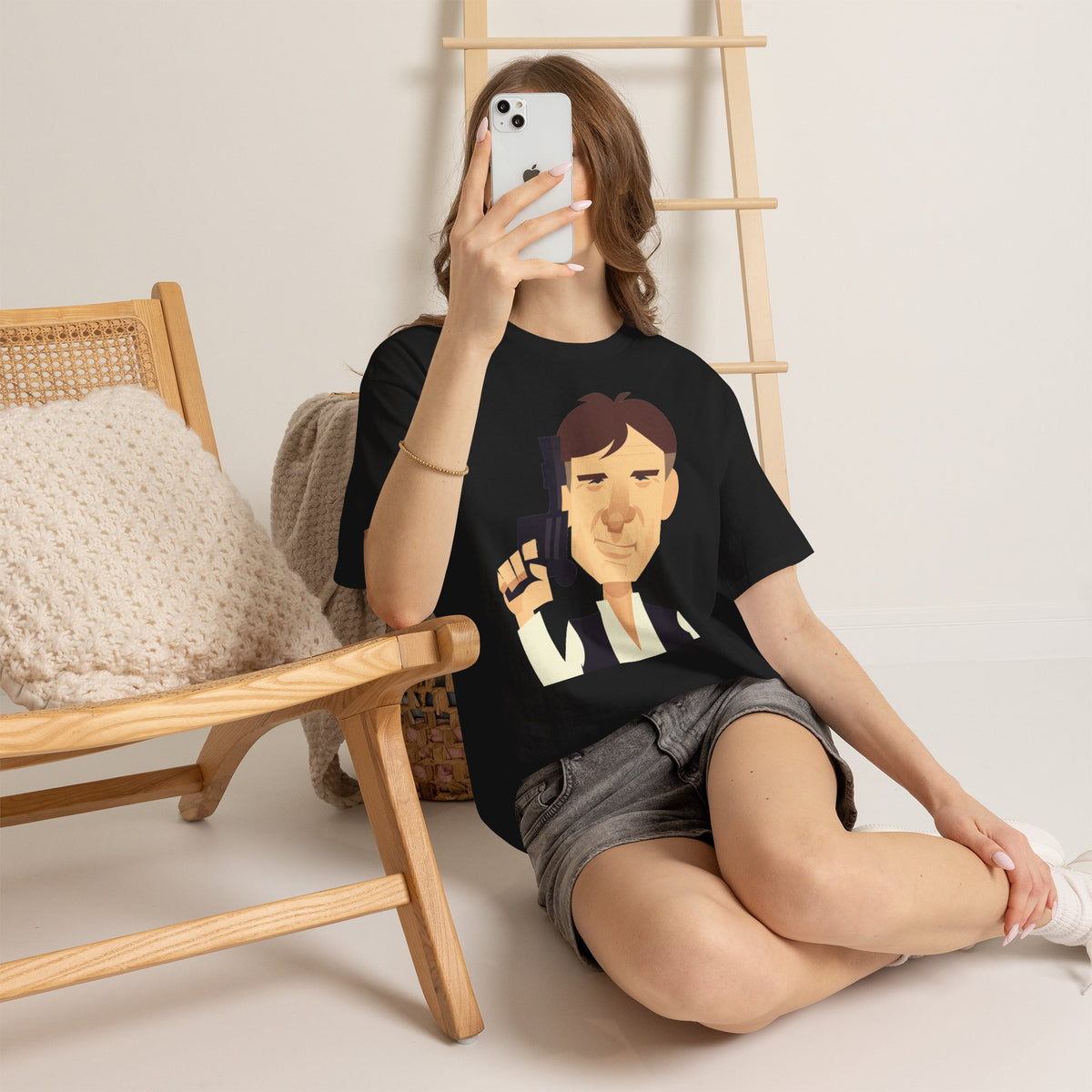 Han Solo Graphic Cotton T-Shirt