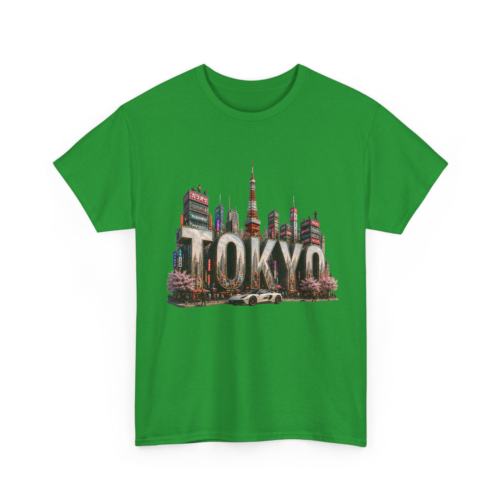 Tokyo Skyline T-Shirt — Vintage Cityscape Graphic Tee