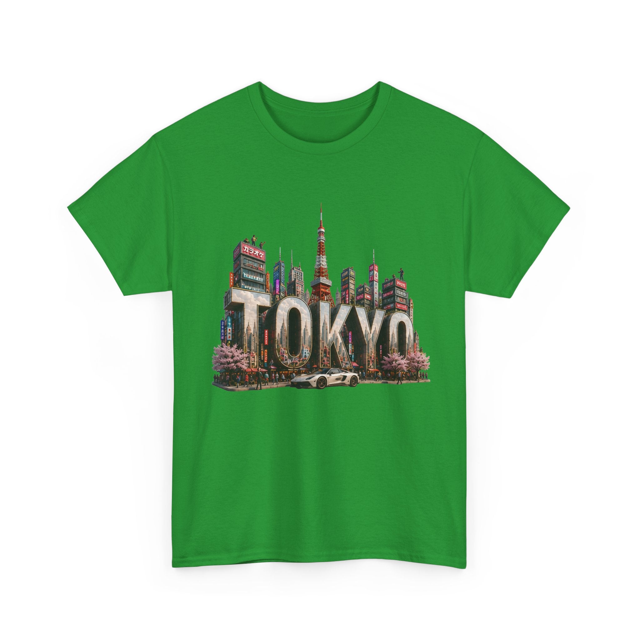 Tokyo Skyline T-Shirt — Vintage Cityscape Graphic Tee