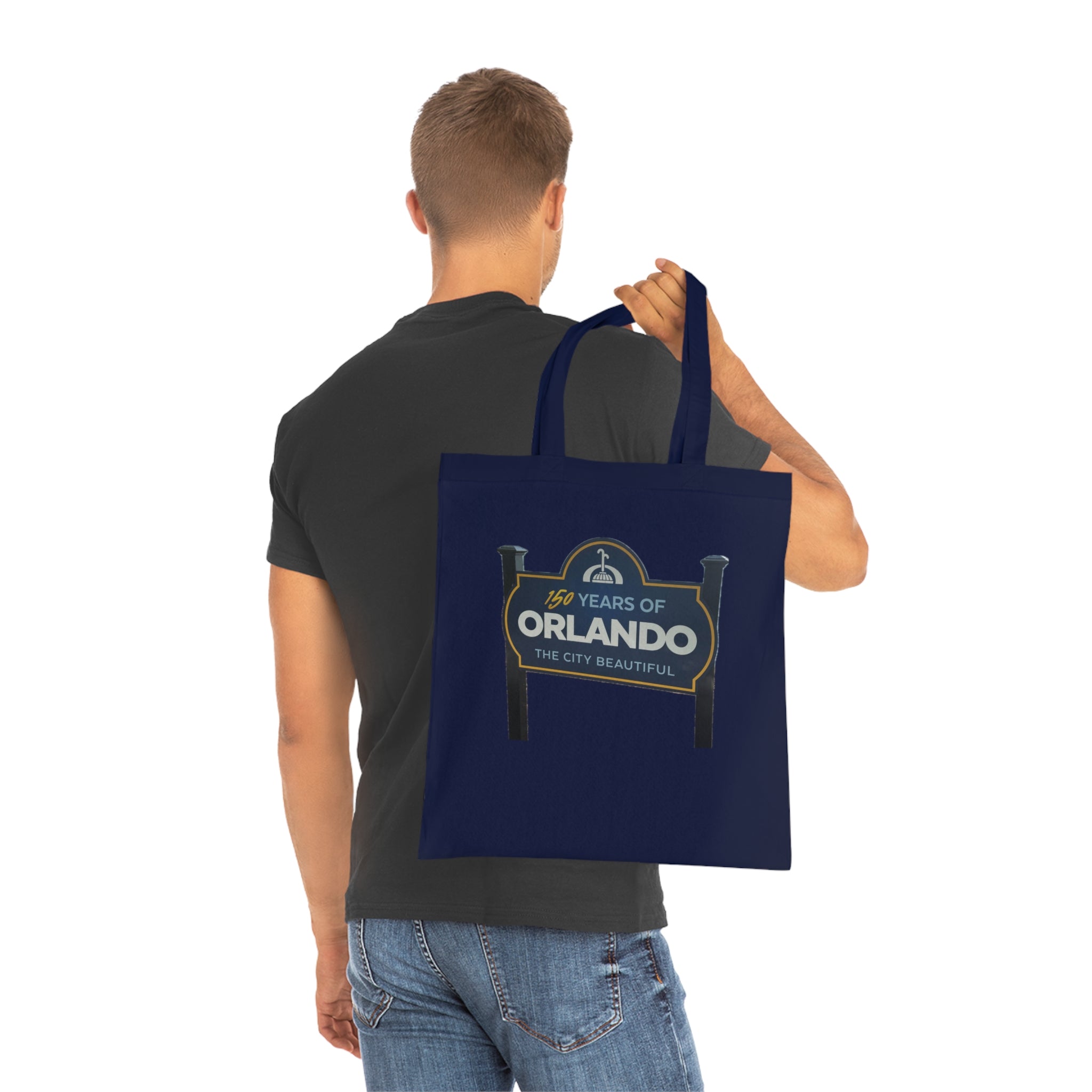 Orlando 150 Years Tote Bag — 'The City Beautiful' Cotton Market Tote