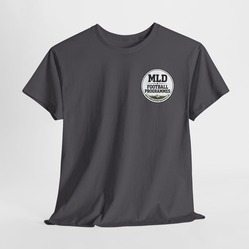 MLD Football Programmes Tee - Retro Logo Chest T-Shirt