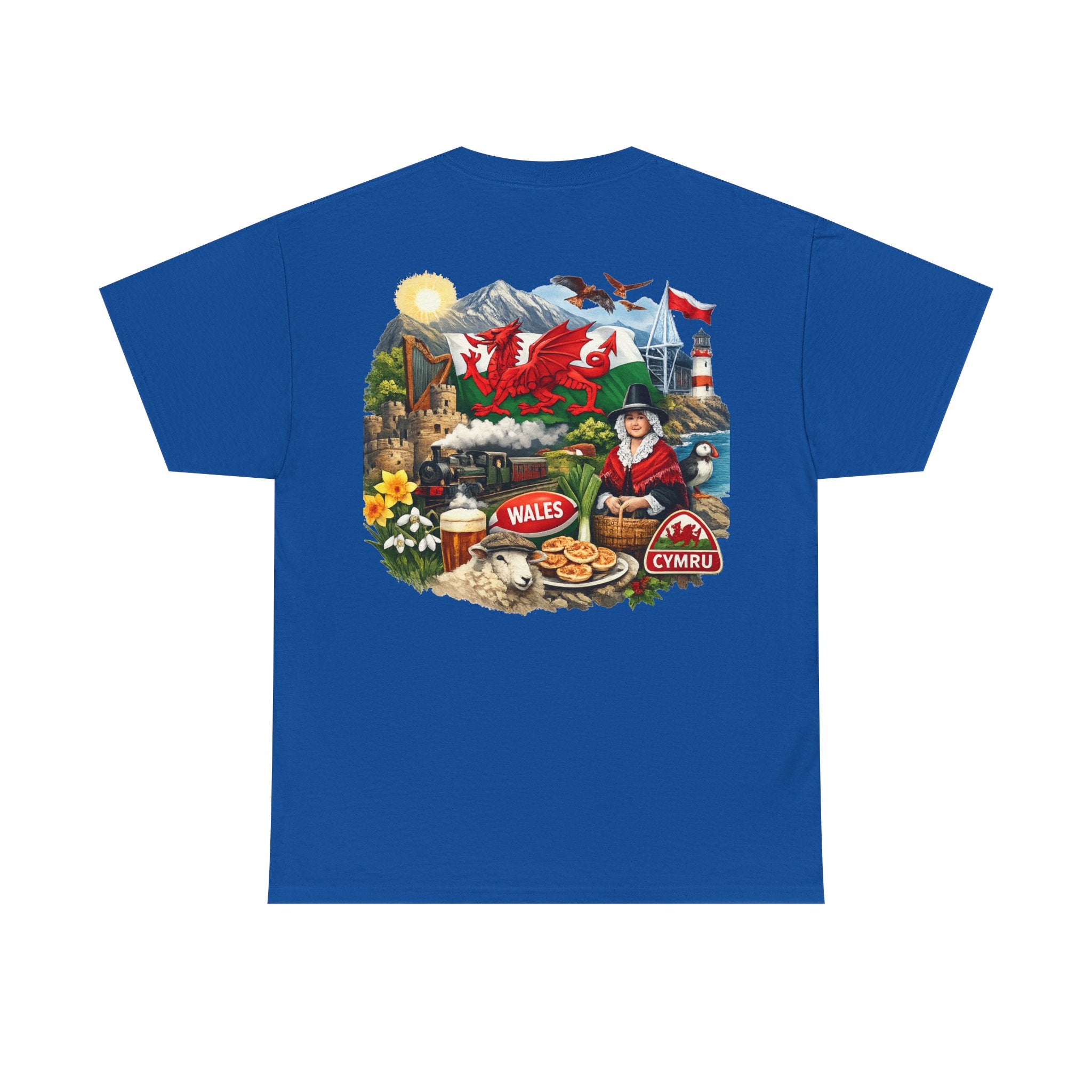 Wales Pride T-Shirt — 'Make Wales Great Again' Welsh Dragon Tee