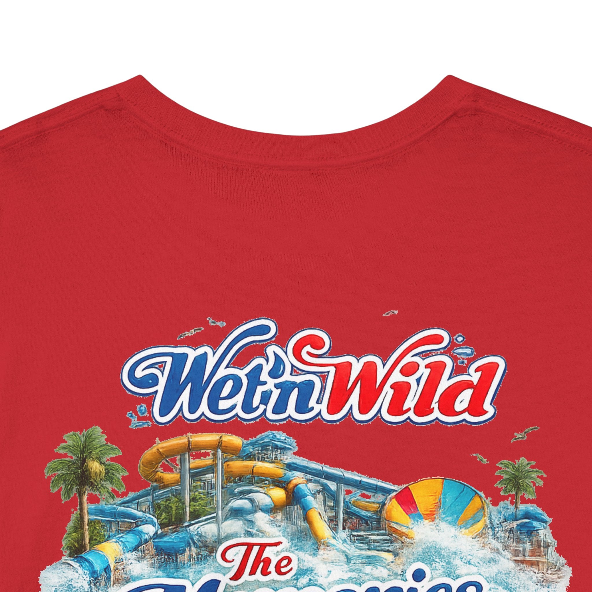 Wet 'n Wild Orlando Graphic Tee — "The Memories Live On" Retro Vacation T‑Shirt