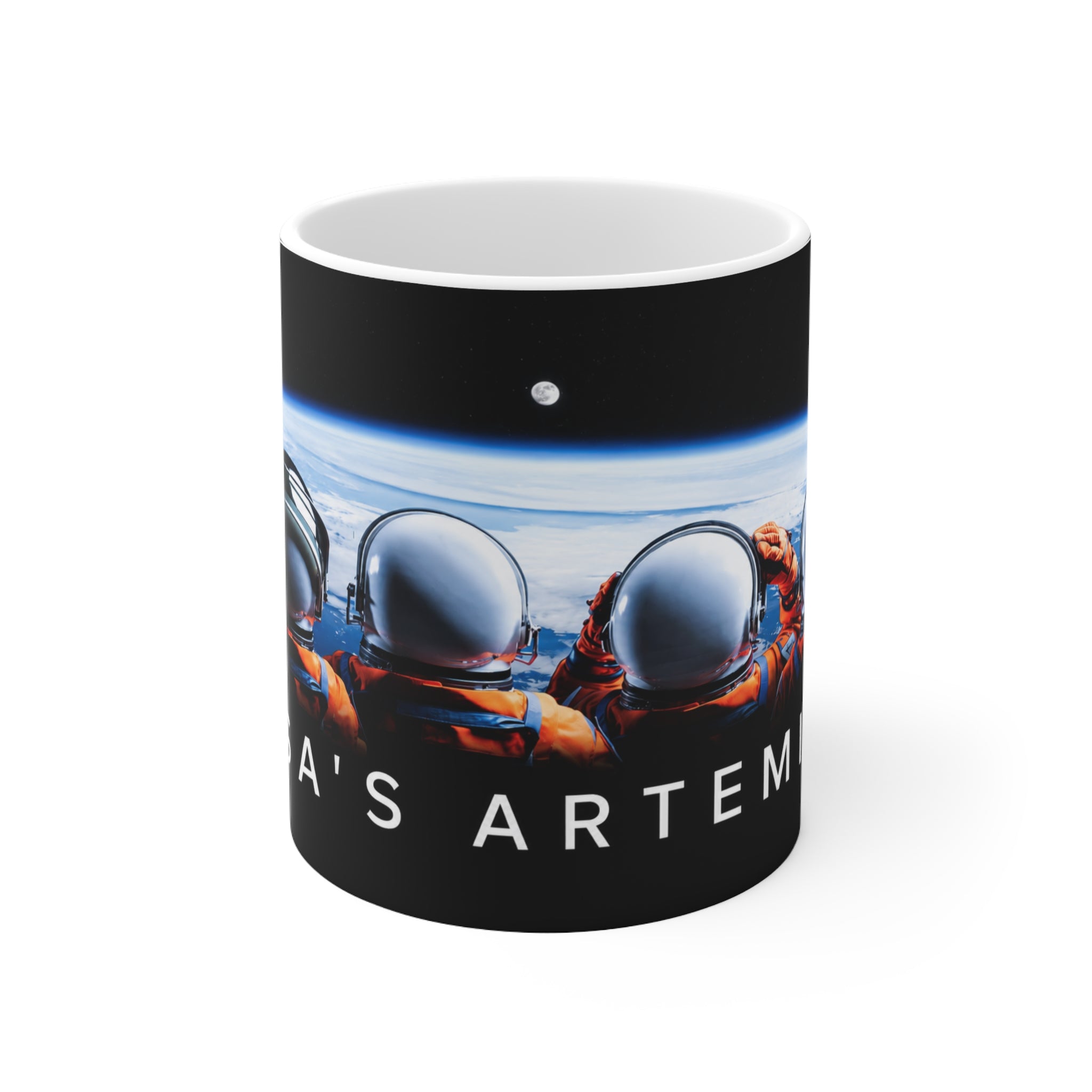 NASA Artemis III Astronauts Ceramic Coffee Mug — Space Travel 11oz & 15oz