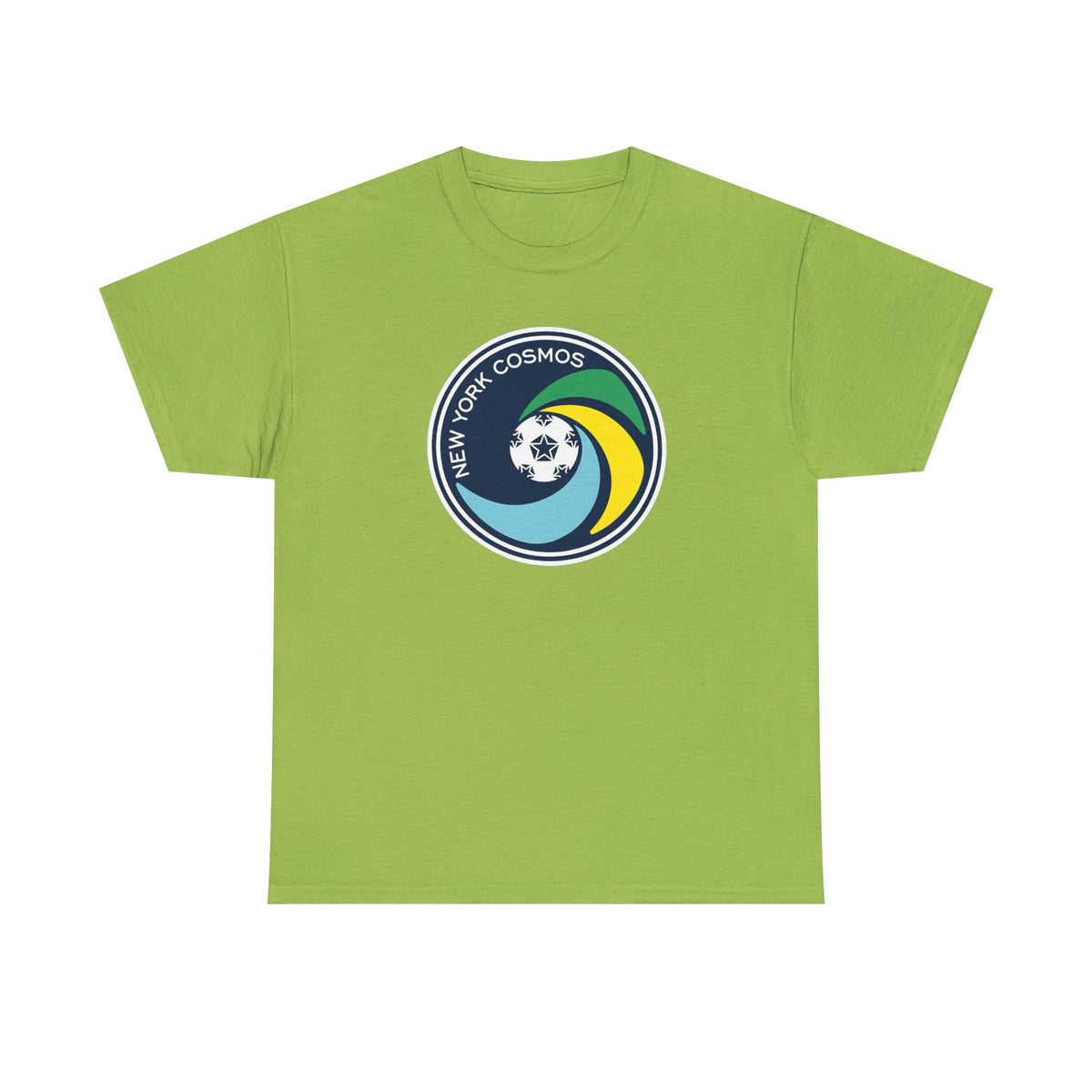 New York Cosmos Retro Logo Cotton T‑Shirt — Vintage Soccer Tee