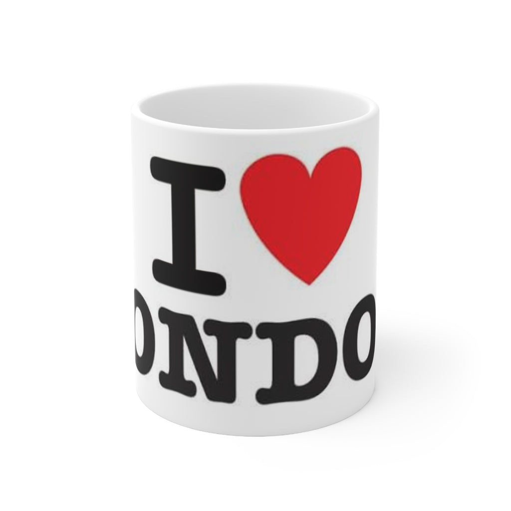 I  London Ceramic Coffee Mug — 11oz & 15oz Travel Souvenir Mug