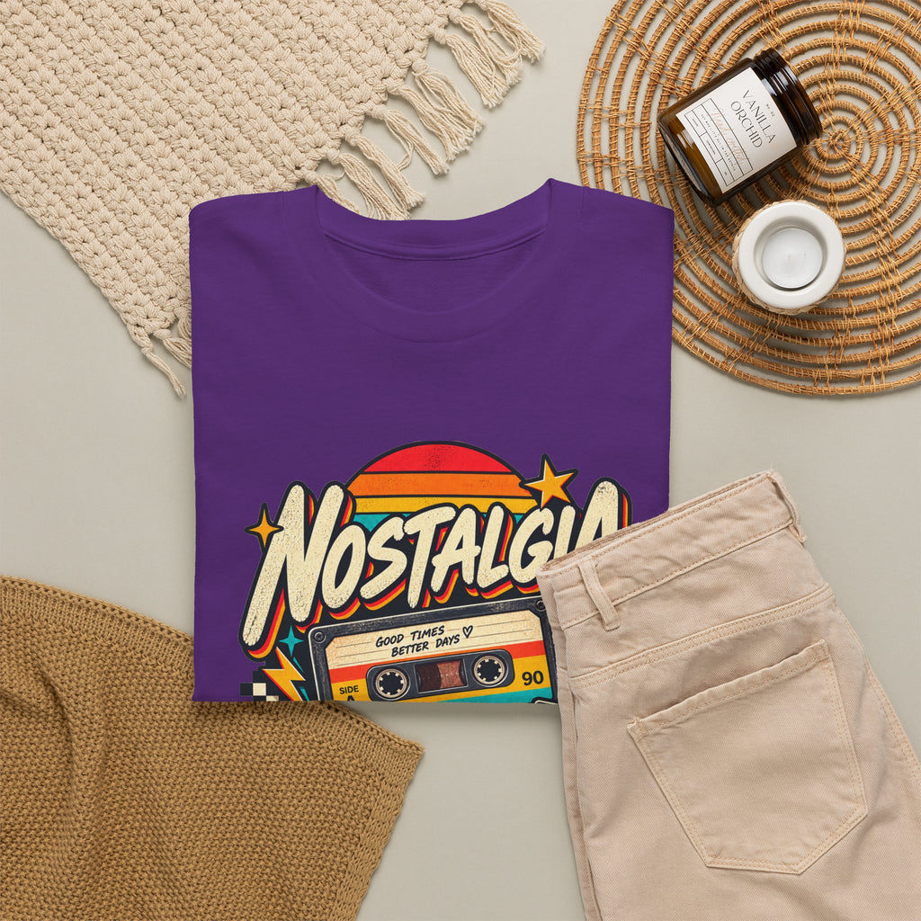 Nostalgia Never Gets Old Unisex Heavy Cotton Tee