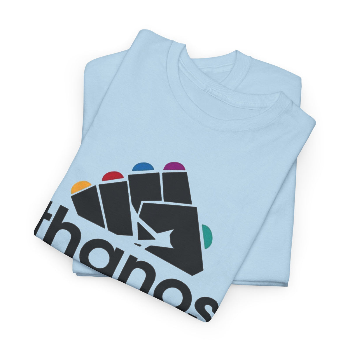 Thanos Logo Tee — Infinity Gauntlet Graphic T-Shirt