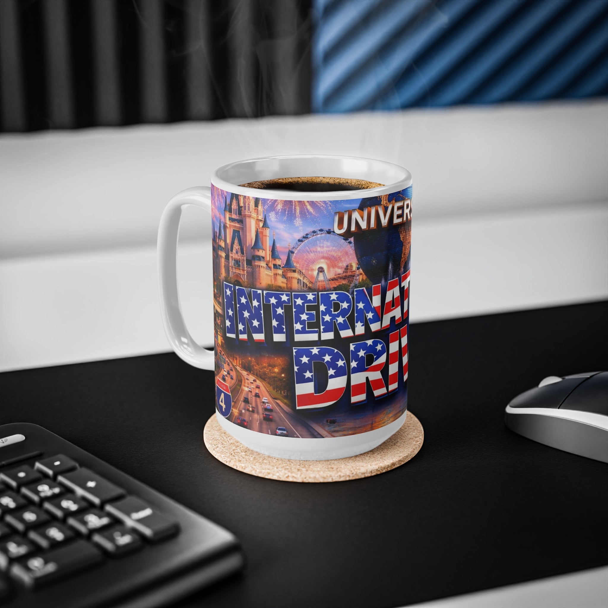 International Drive, Orlando Ceramic Coffee Cup 11oz or 15oz