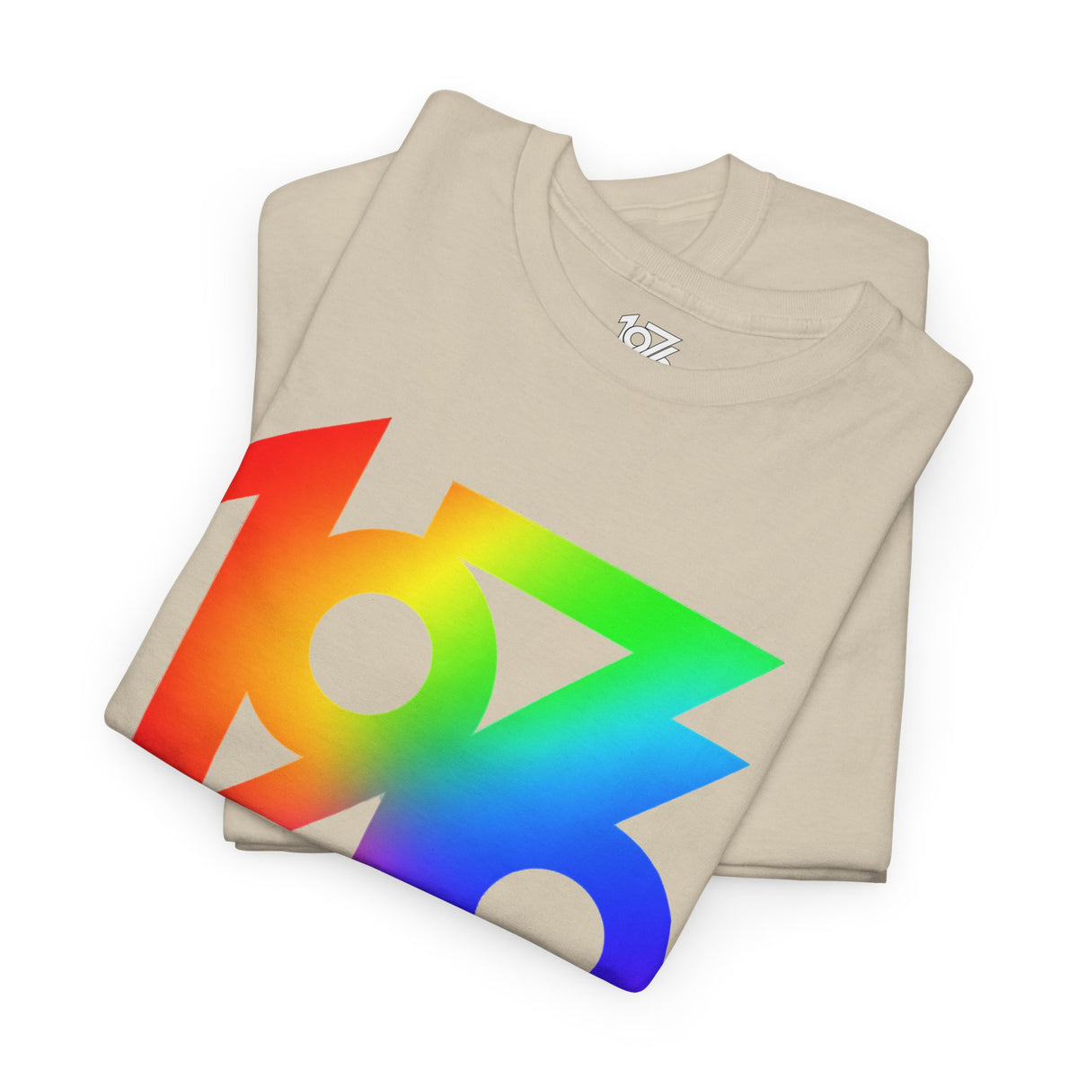 1976 Collection Rainbow Retro Tee / Cotton T-Shirt
