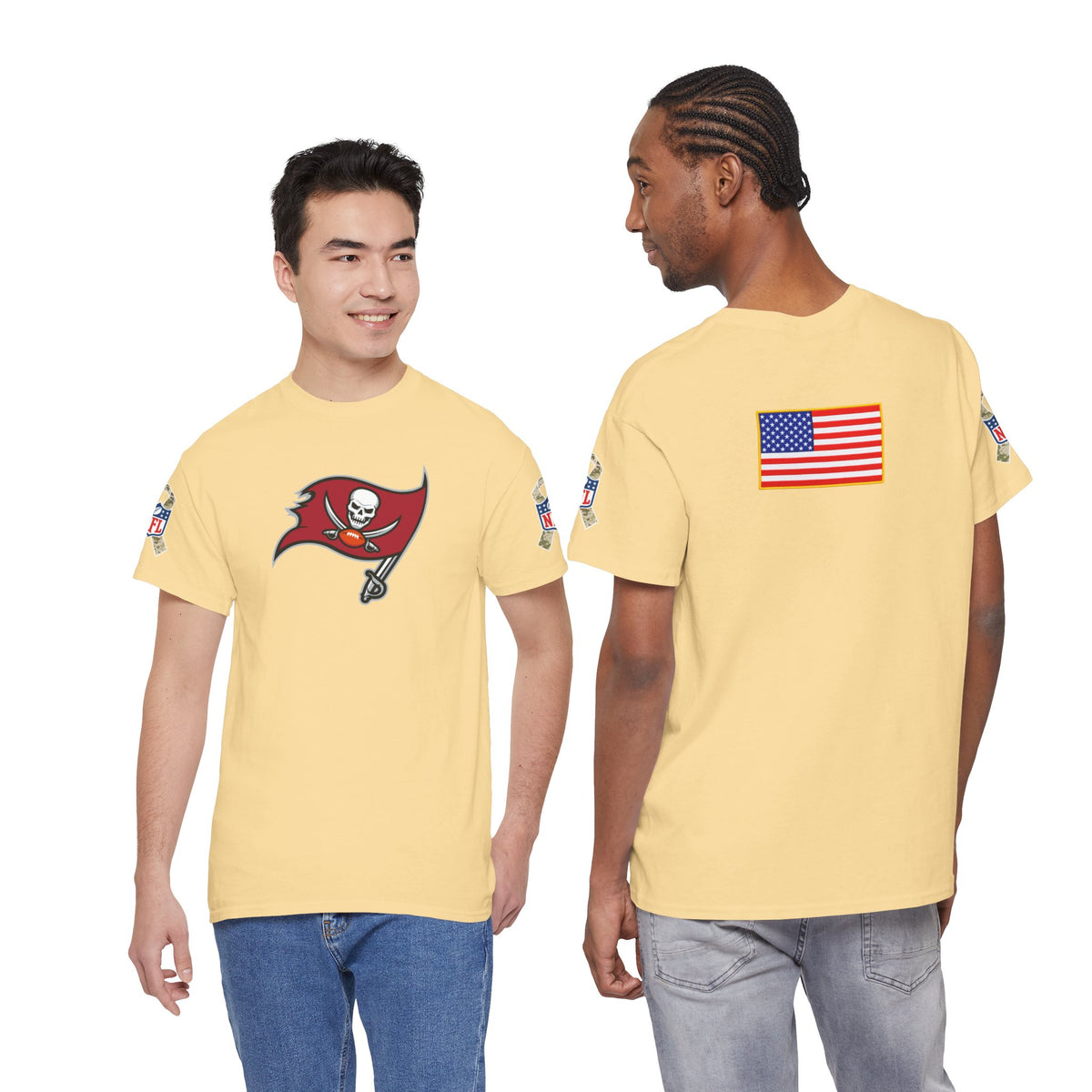 Tampa Bay Buccaneers inspired Unisex Heavy Cotton Tee
