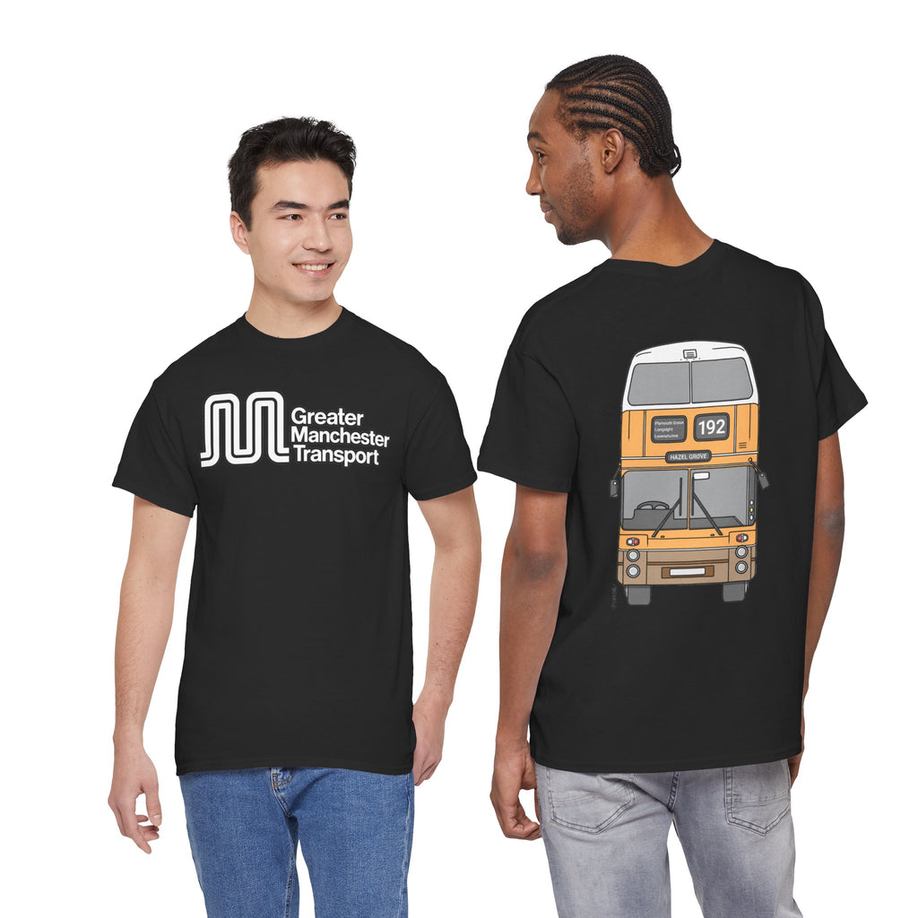 Greater Manchester Transport Tee – Vintage Bus Graphic T-Shirt