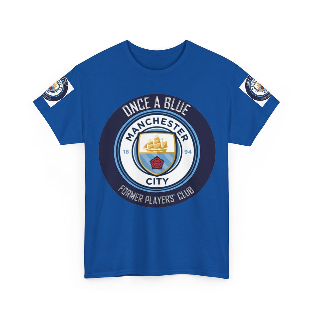 Manchester City 'Once A Blue' Tee — Former Players Club Football Shirt