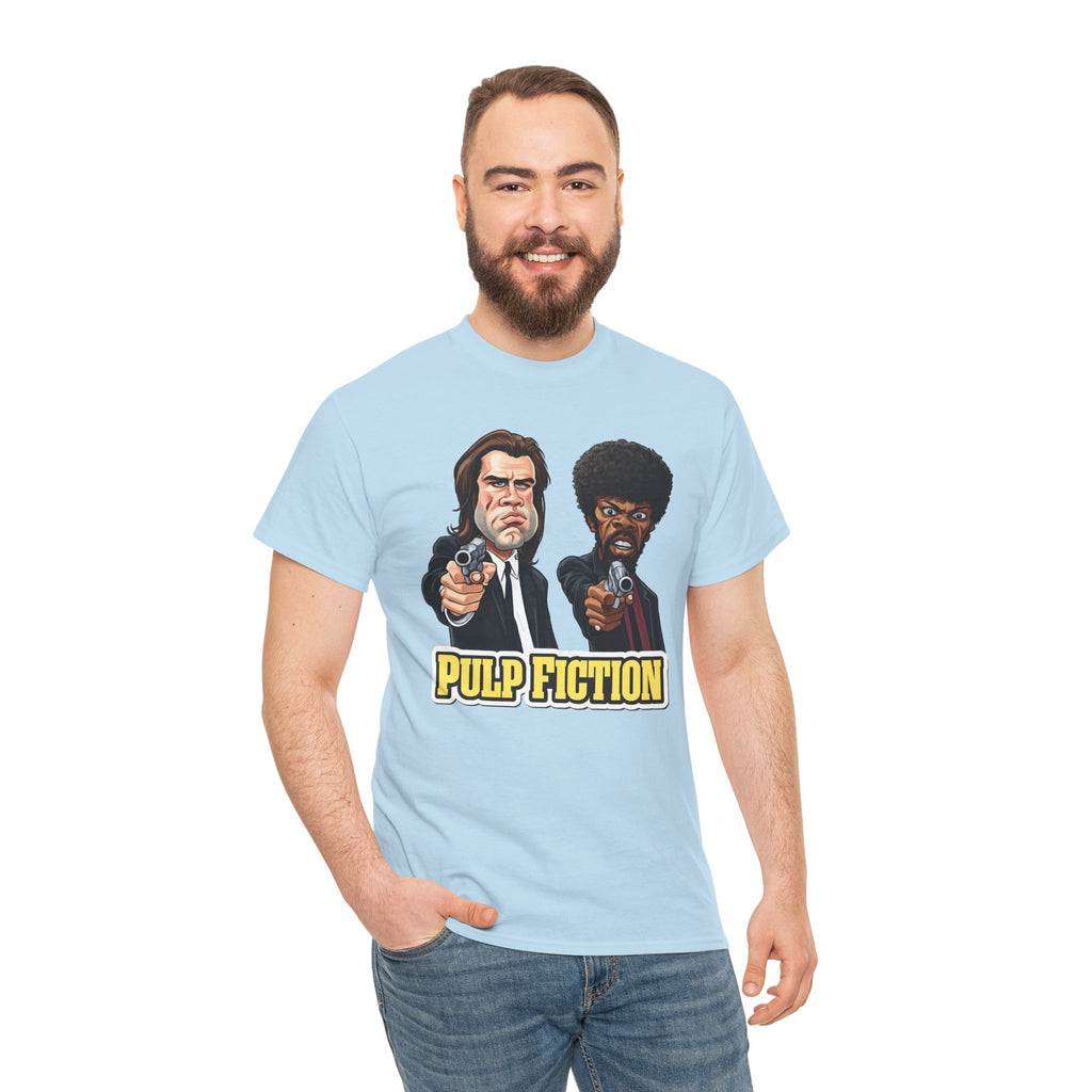 Pulp Fiction Graphic Tee - Retro Movie Poster T-Shirt