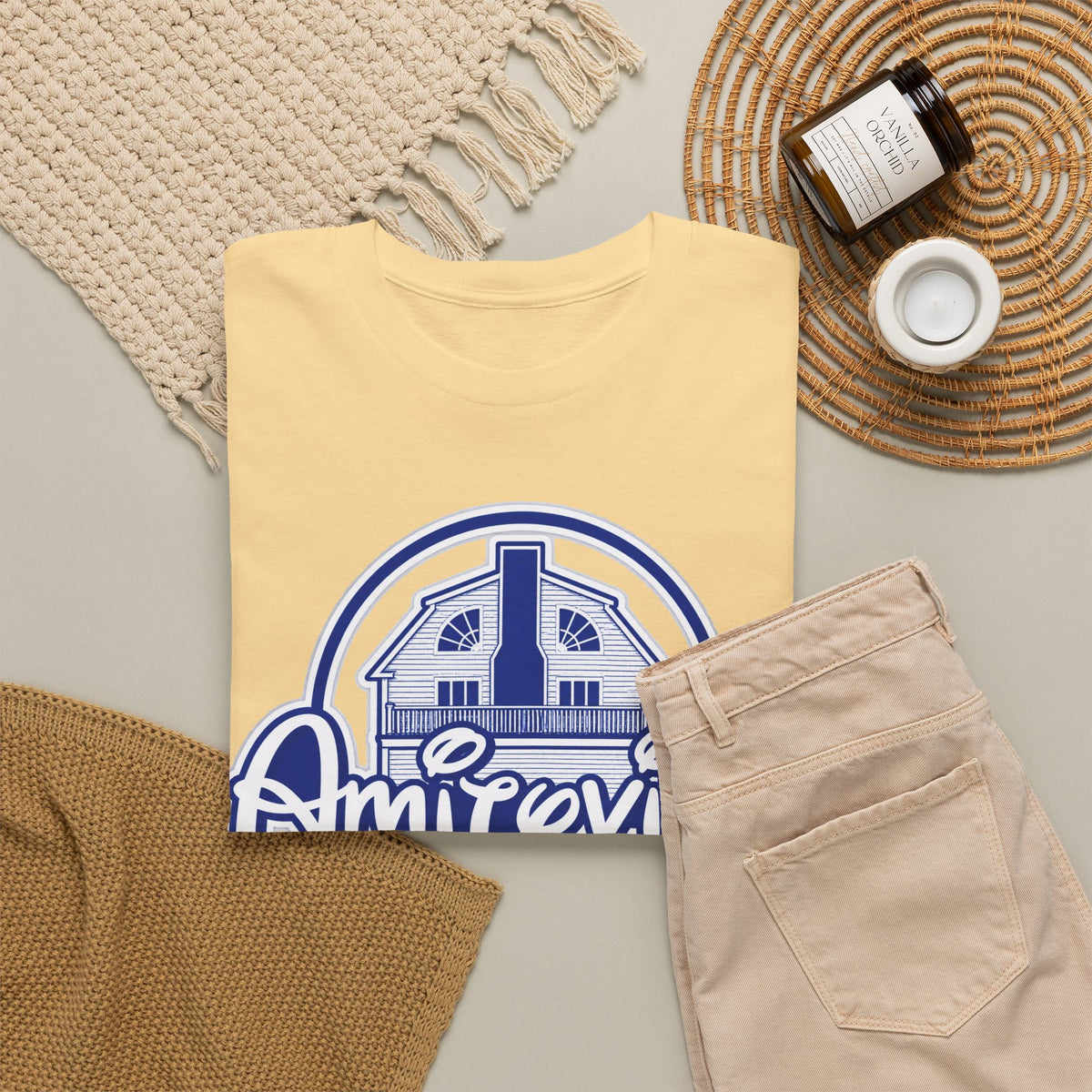 Amityville Horror Tee – "Amityville: The Scariest Place on Earth" Graphic Shirt