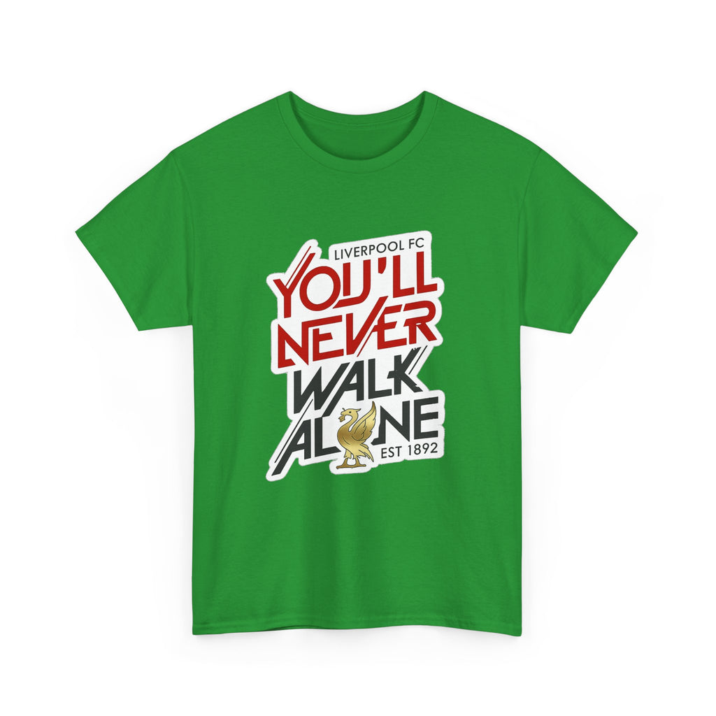 Liverpool You'll Never Walk Alone Cotton T-Shirt — Liverpool FC Fan Tee