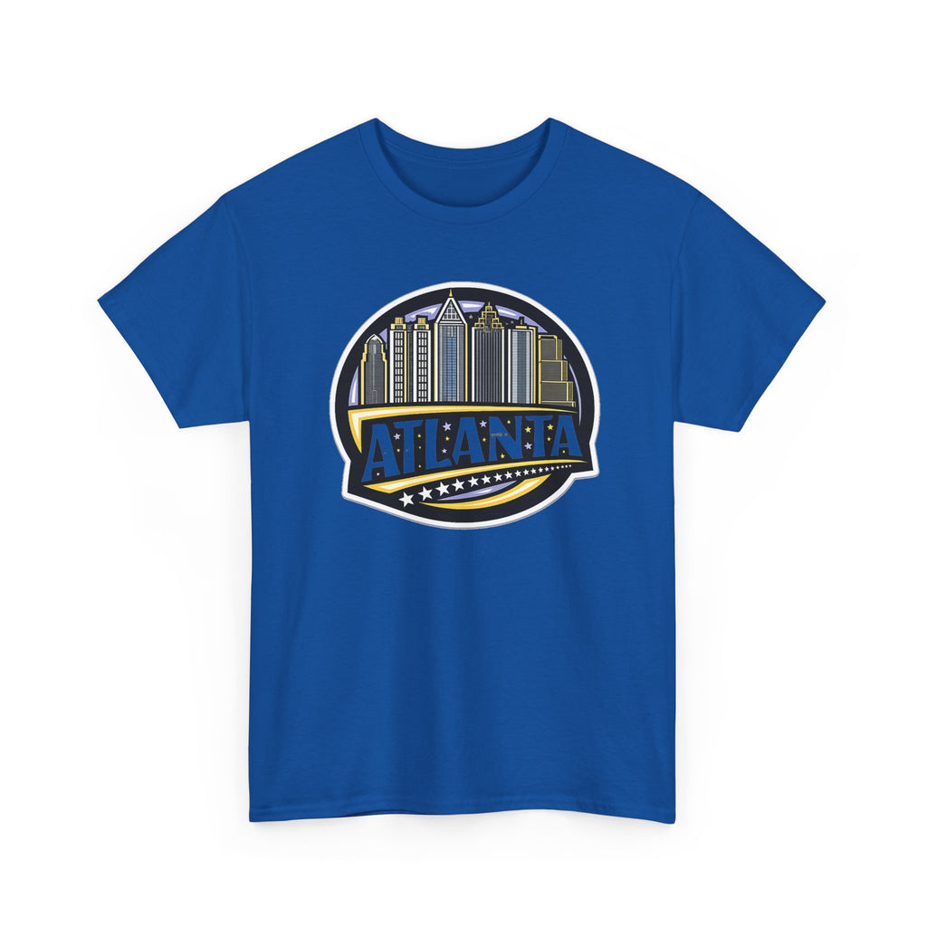 Atlanta Skyline Tee — Vintage City Badge Graphic T-Shirt