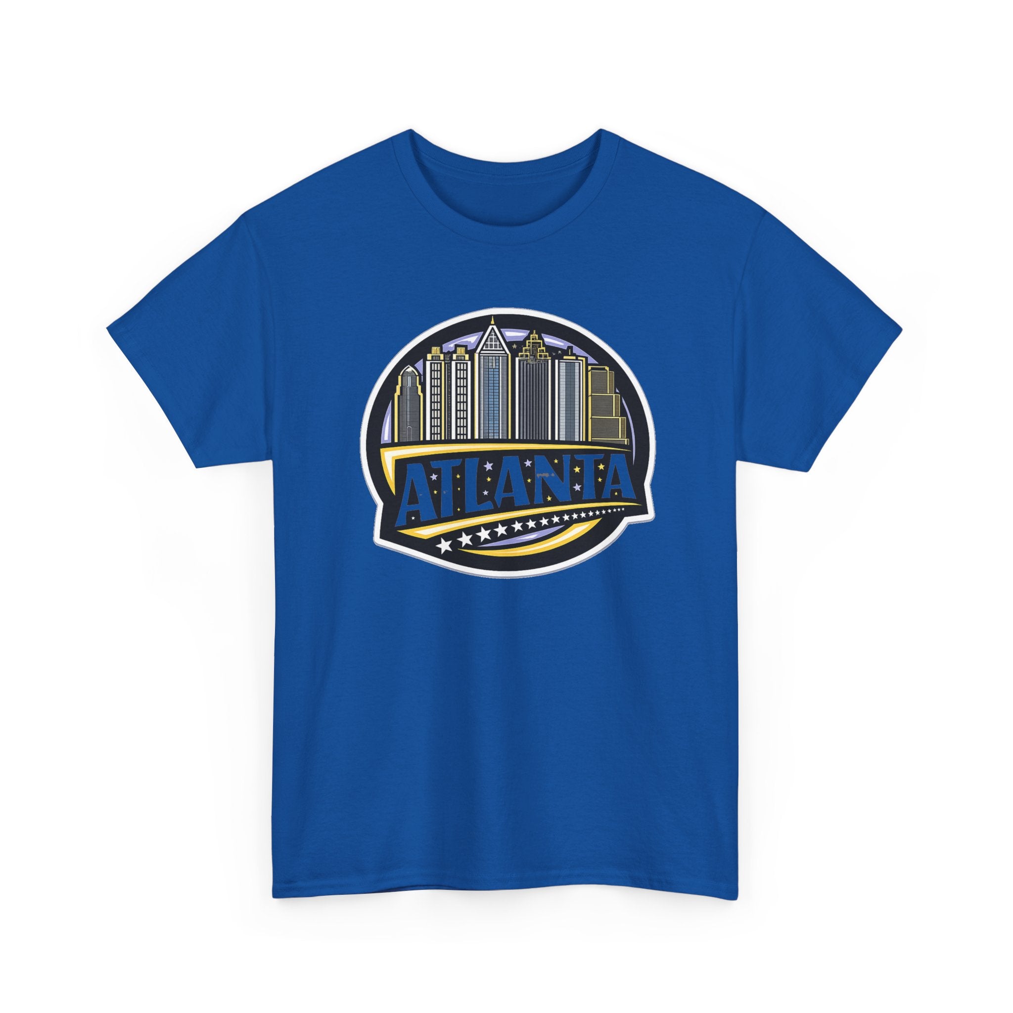 Atlanta Skyline Tee — Vintage City Badge Graphic T-Shirt