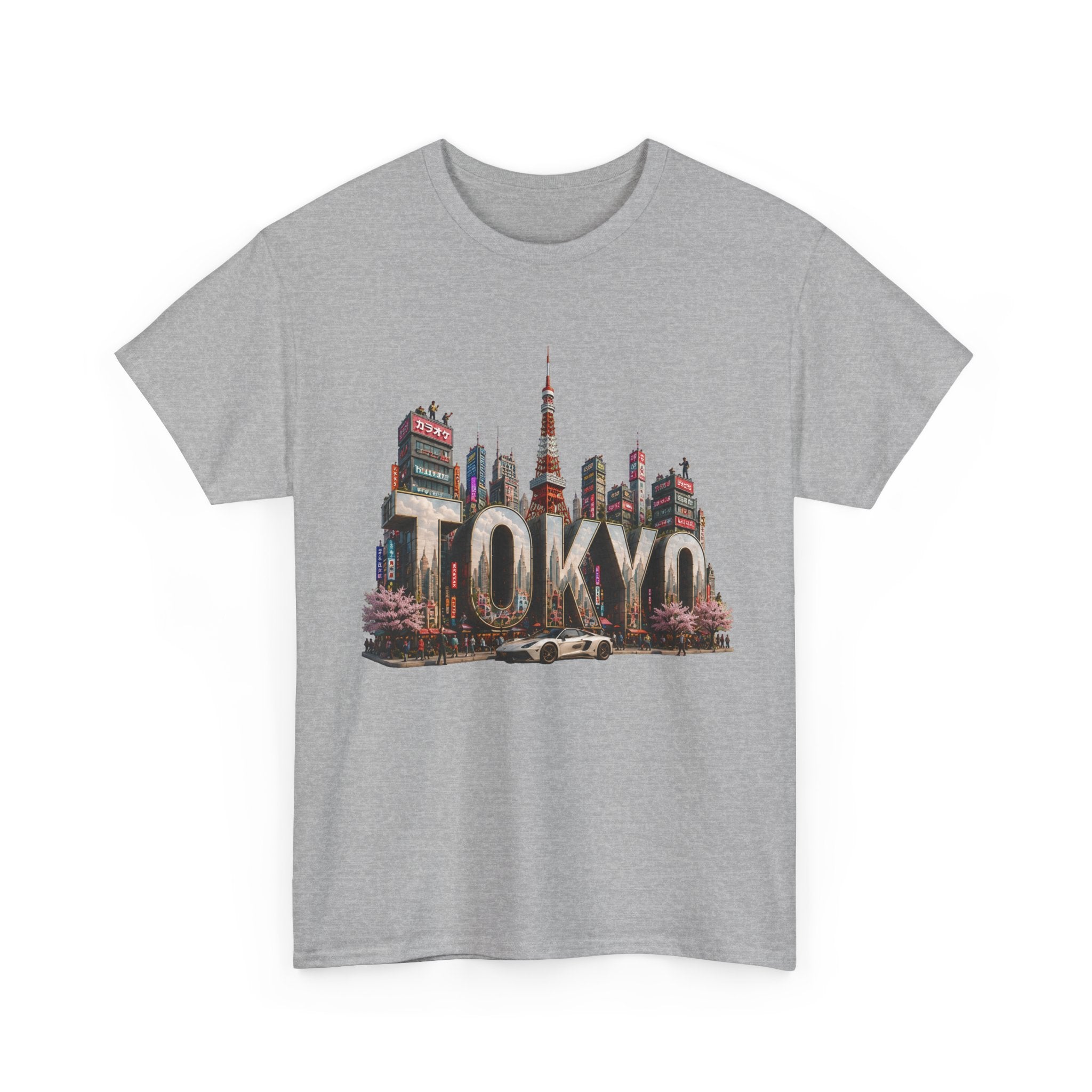 Tokyo Skyline T-Shirt — Vintage Cityscape Graphic Tee