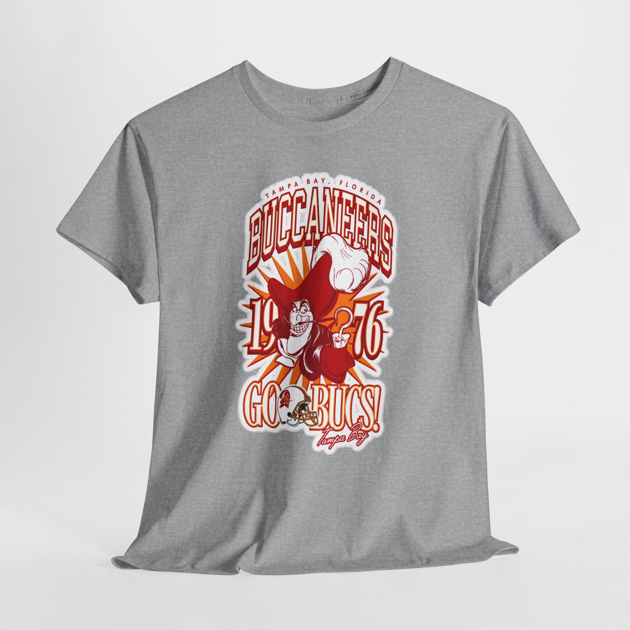 Buccaneers 1976 Go Bucs! Retro Football T-Shirt