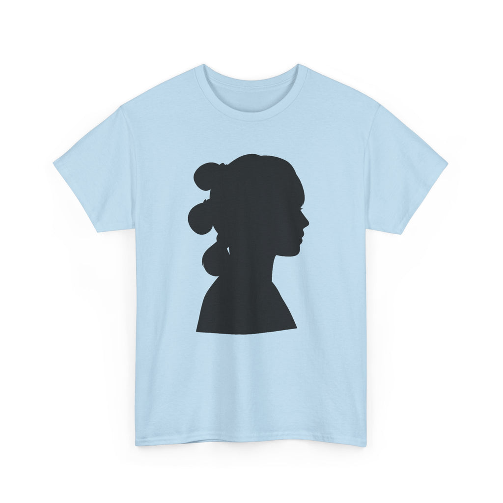 Princess Leia Star Wars Silhouette Profile Tee — Classic Portrait T‑Shirt