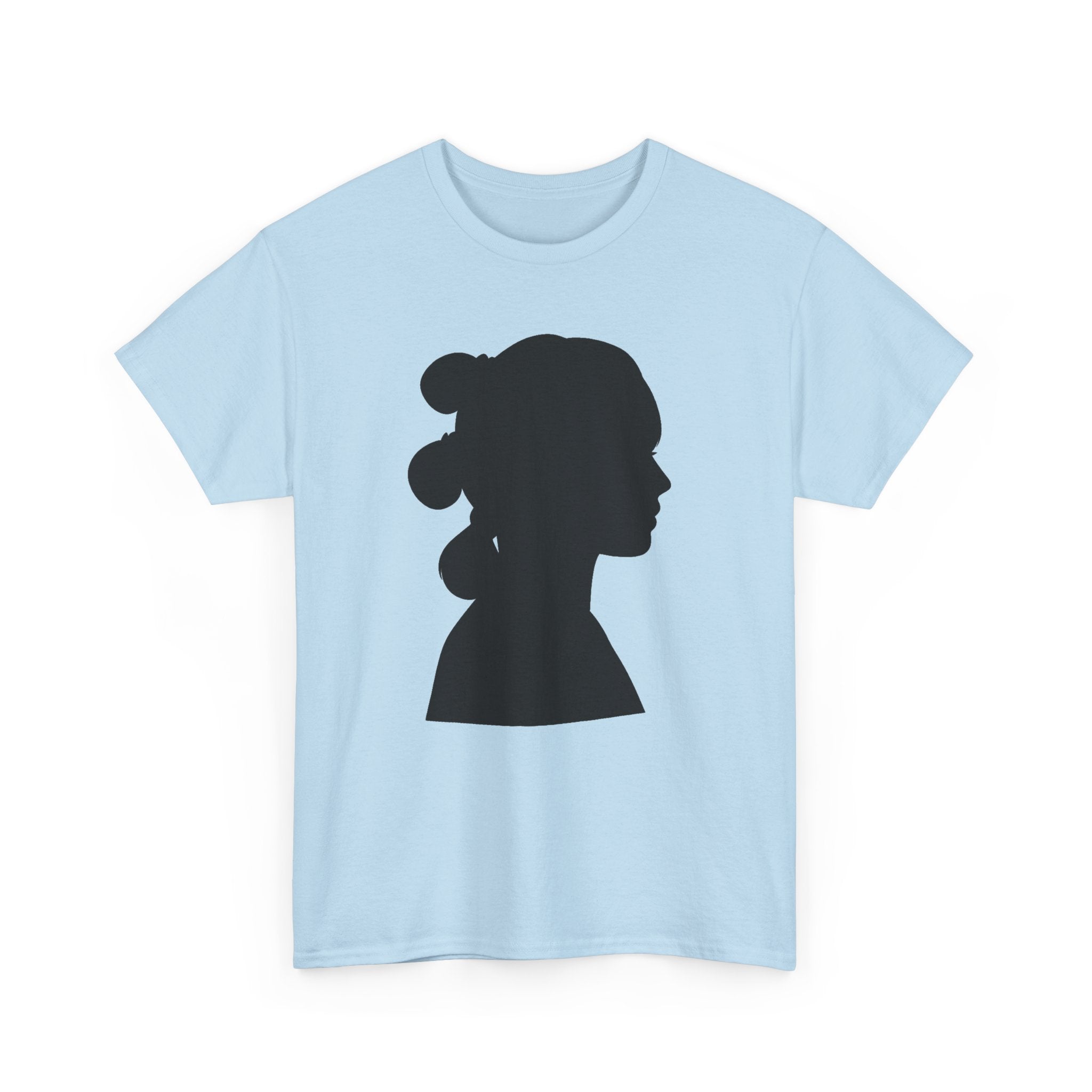 Princess Leia Star Wars Silhouette Profile Tee — Classic Portrait T‑Shirt