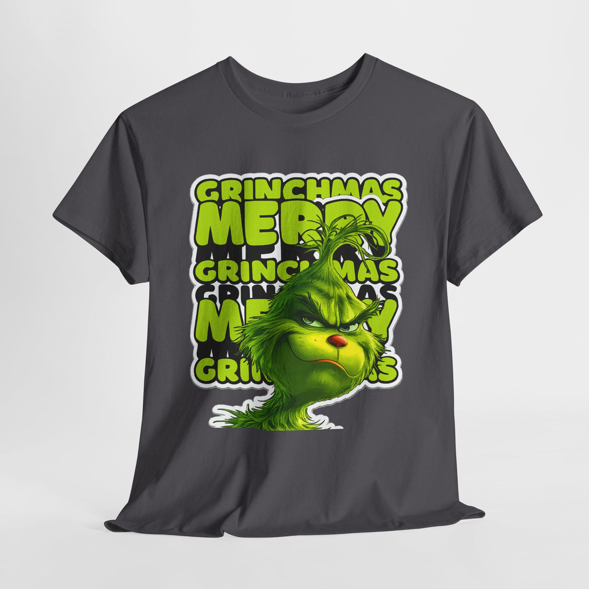 Grinchmas Merry Grinch Christmas Cotton T-Shirt / Tee
