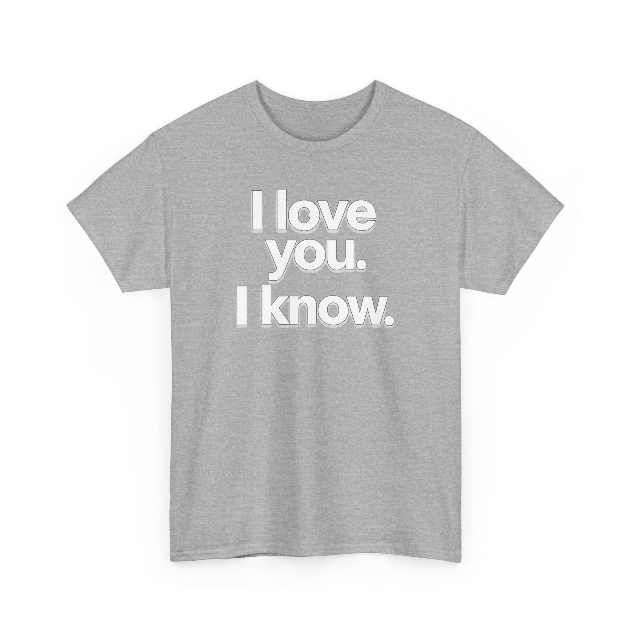 I Love You I Know Saying T‑Shirt from Star Wars