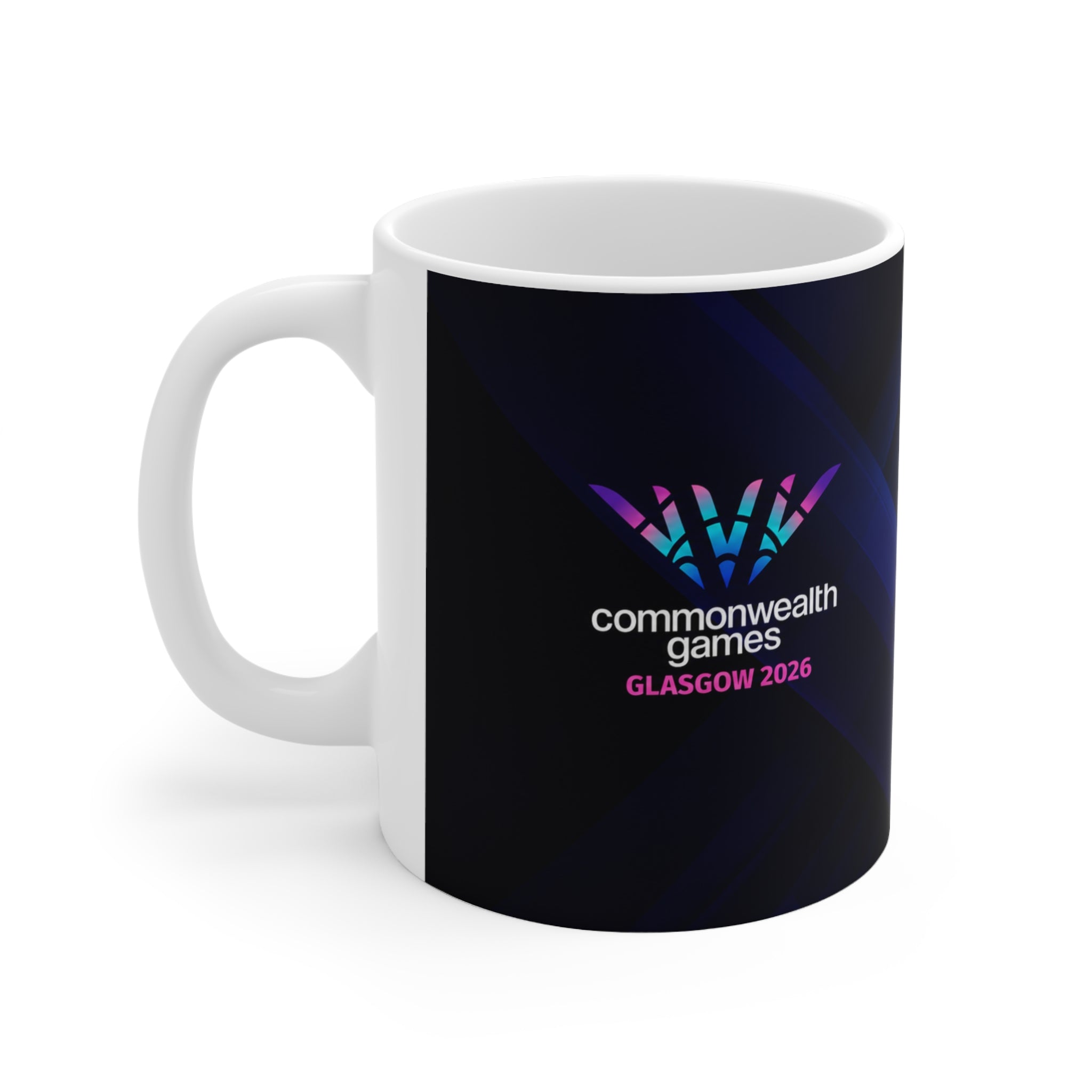 2026 Commonwealth Games Glasgow Ceramic Coffee Mug – Athlete Celebration 11oz/15oz