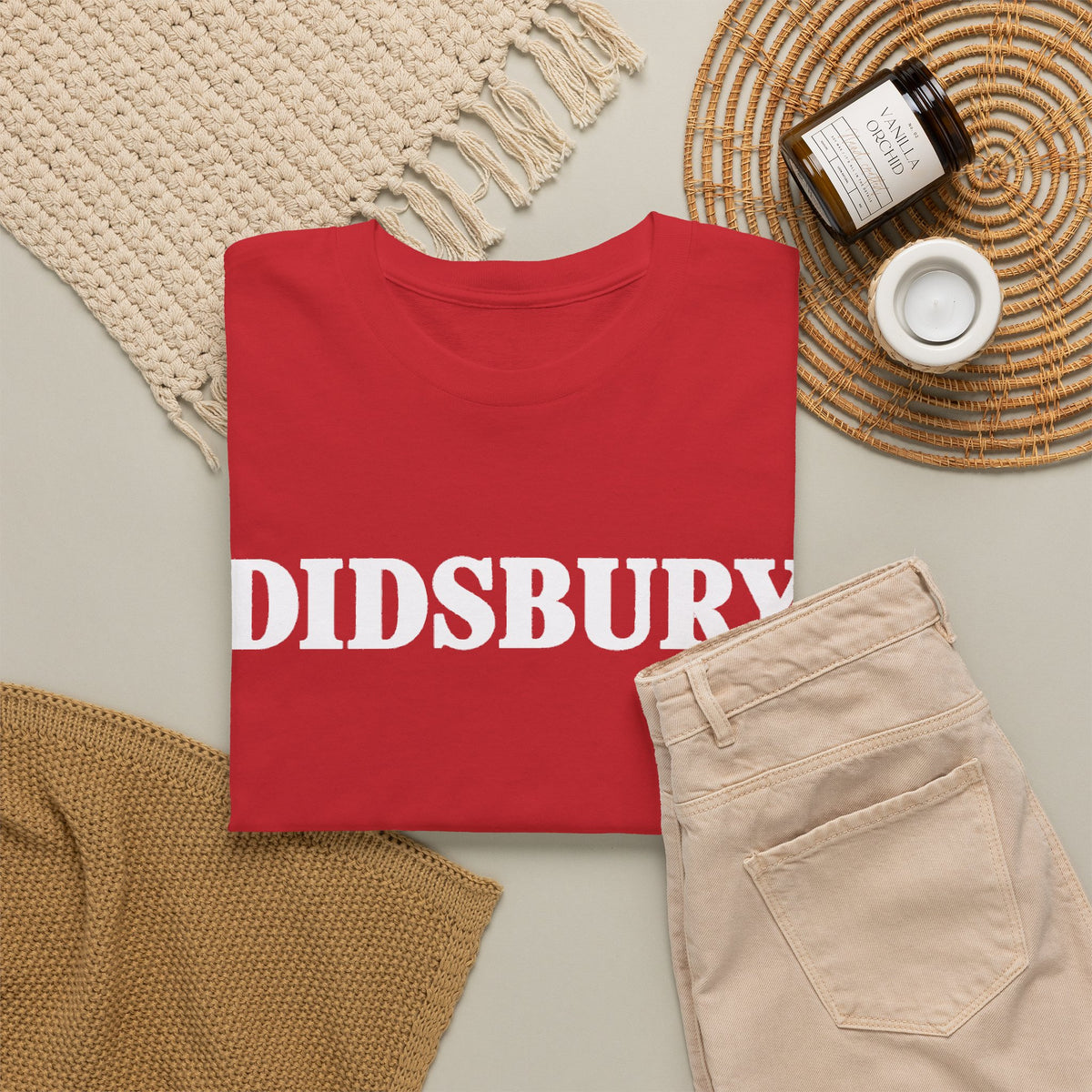Didsbury Classic Logo Cotton T-Shirt / Tee