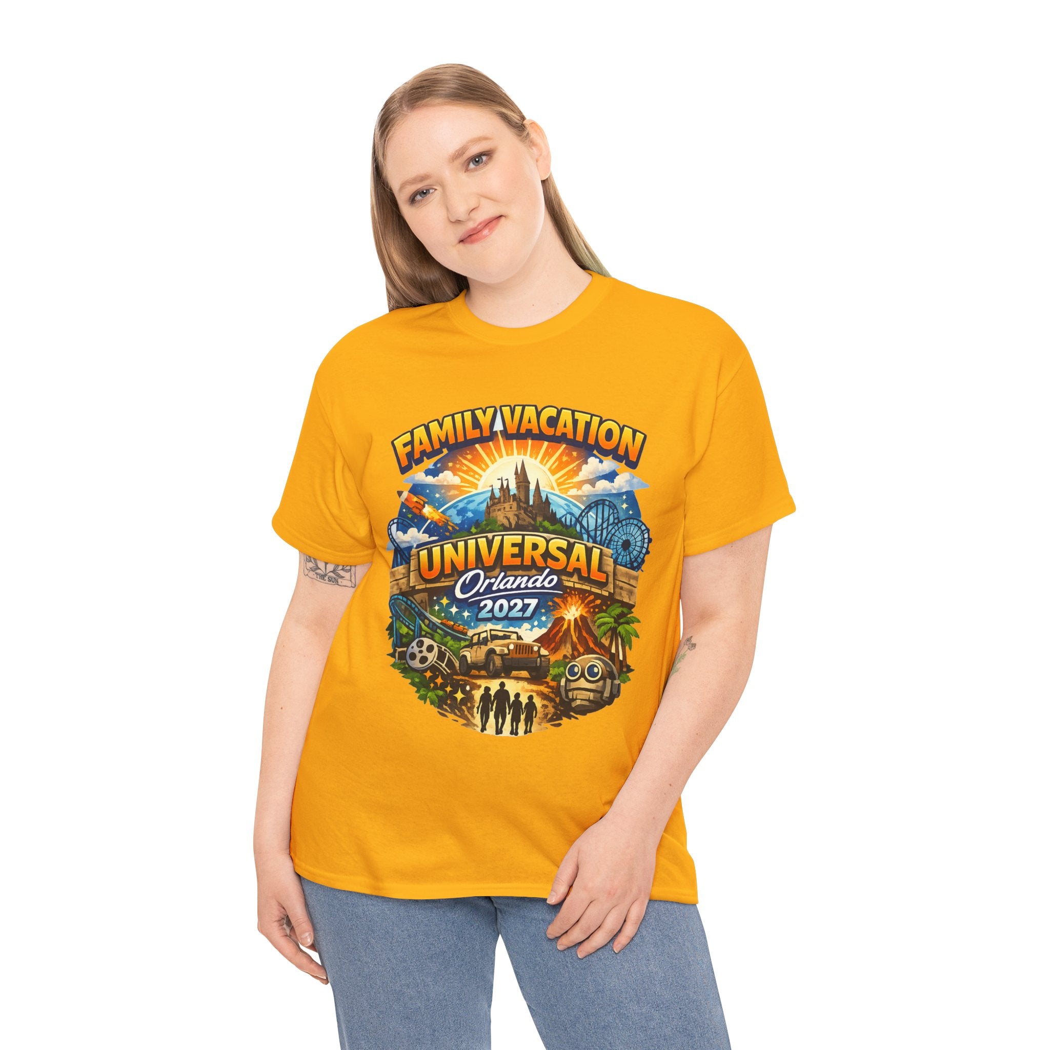 Universal Orlando 2027 Family Vacation T-Shirt