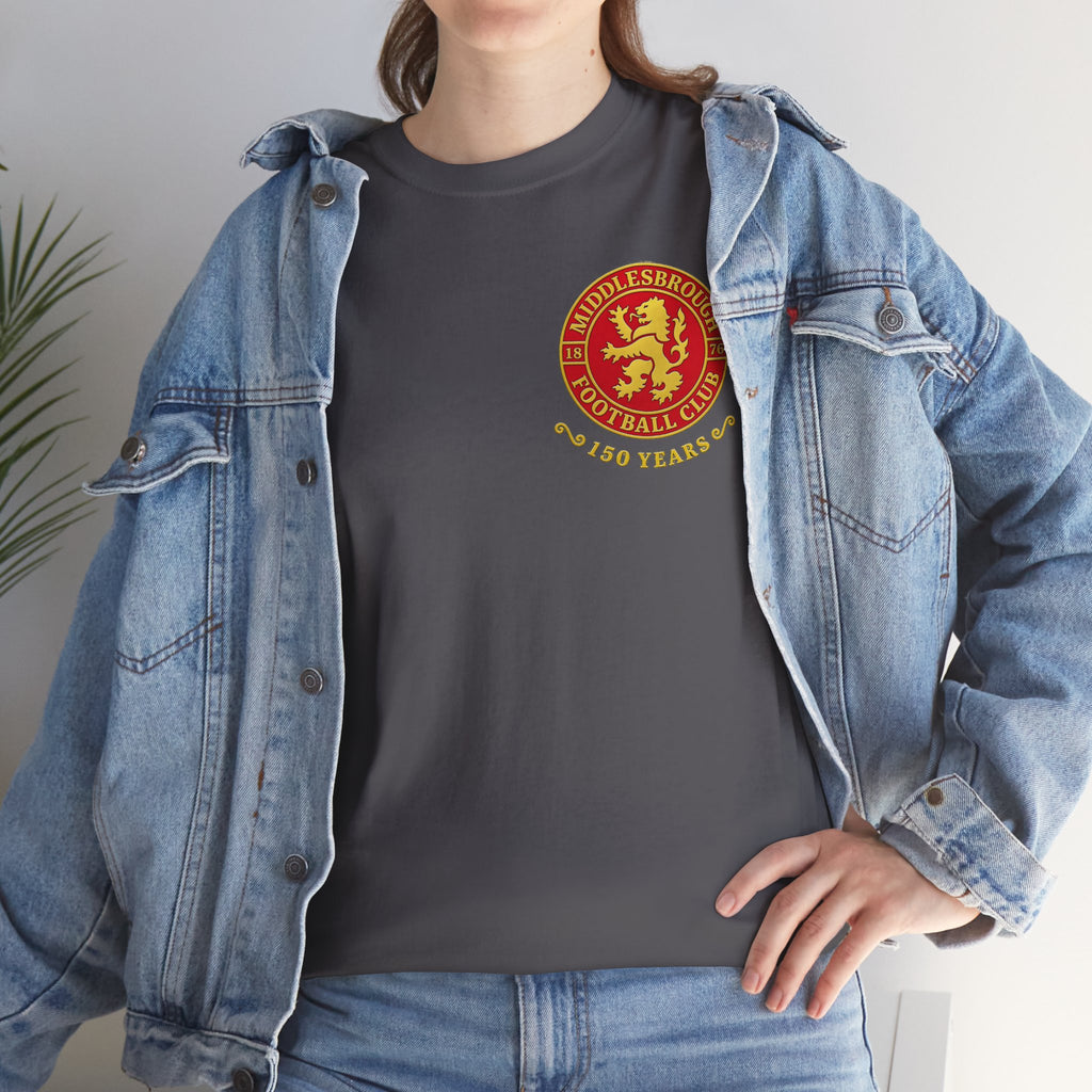Middlesbrough 150th Crest Cotton T-Shirt