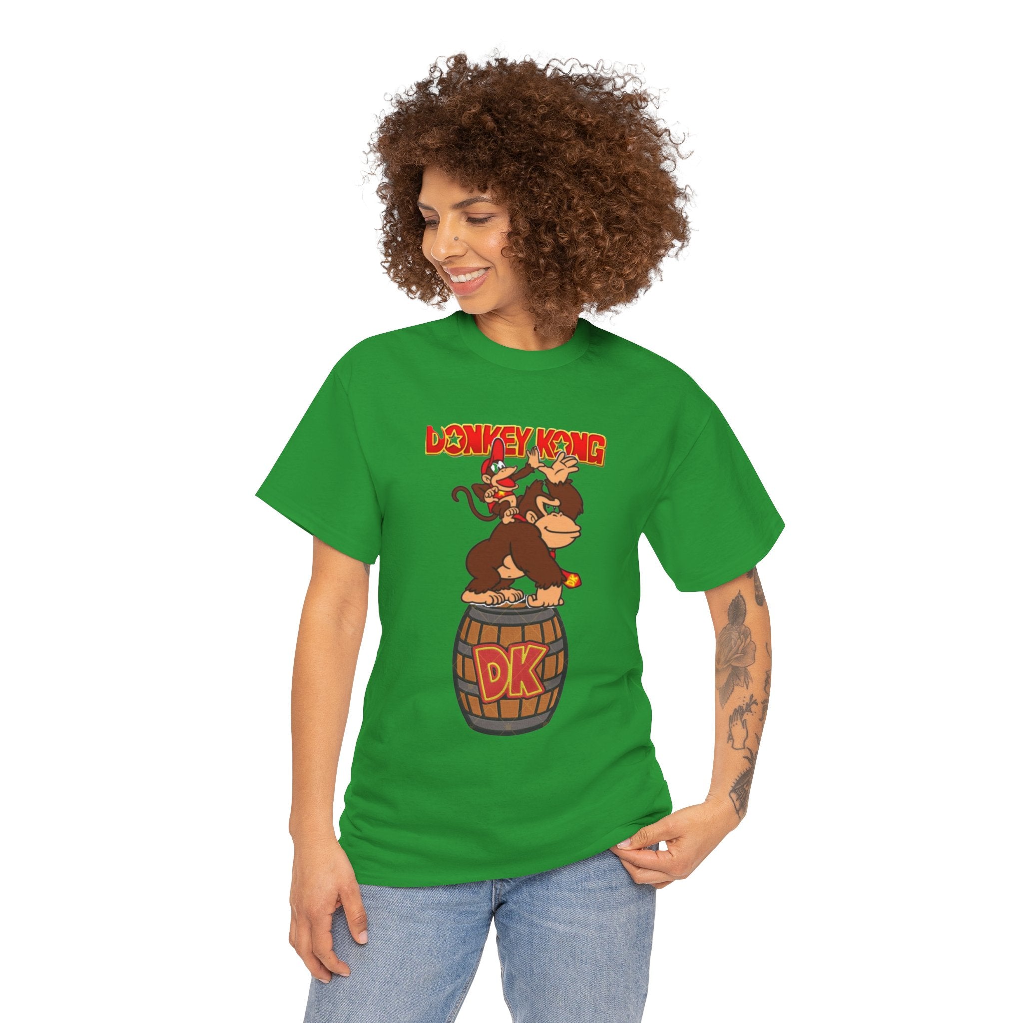 Kong Barrel Logo Cotton T-Shirt