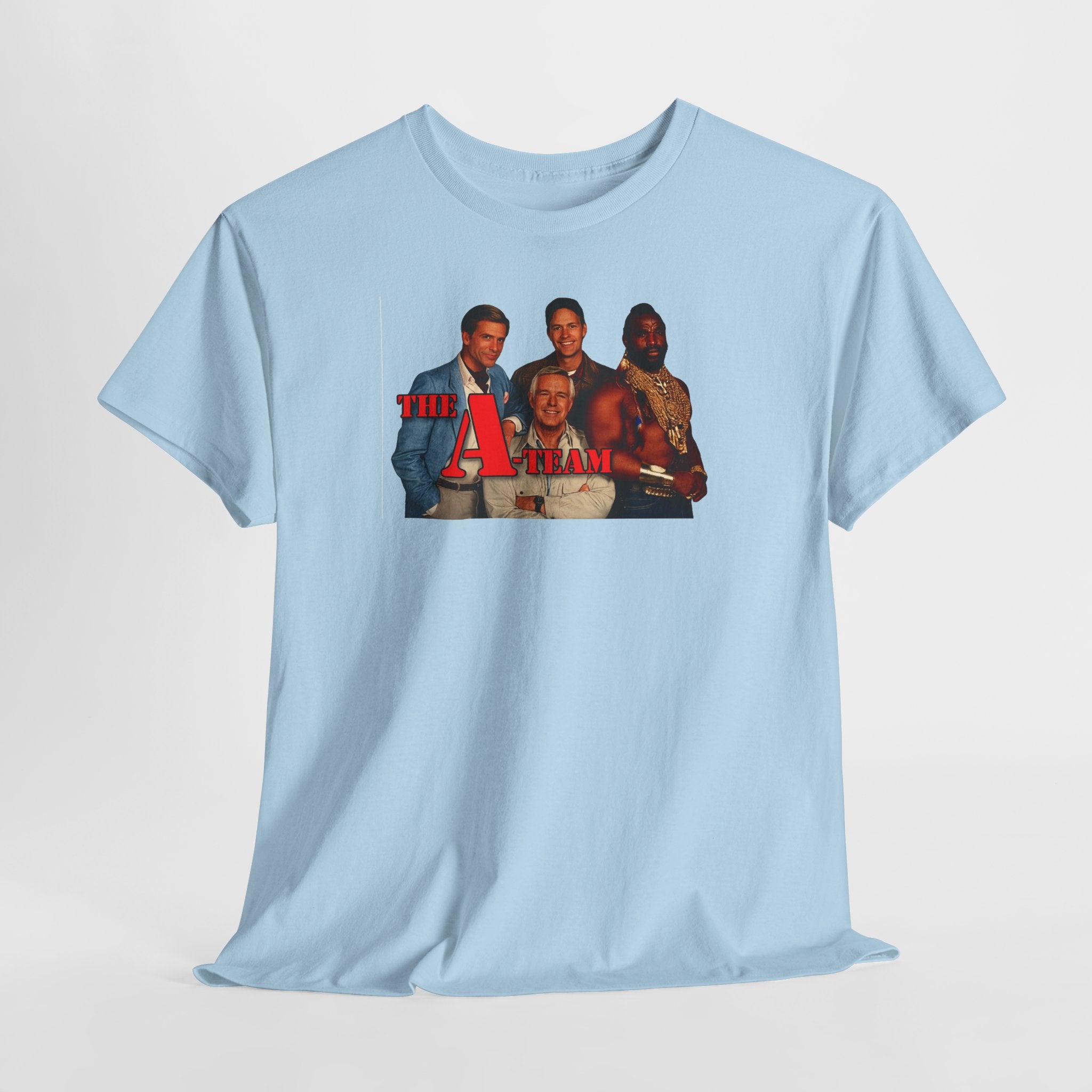 A-Team Graphic Tee — Retro TV Series Logo & Character Poster T-Shirt