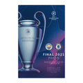 2021 Champions League Final Programme Cover Inspired Waffle Double-Sided Tea Towel