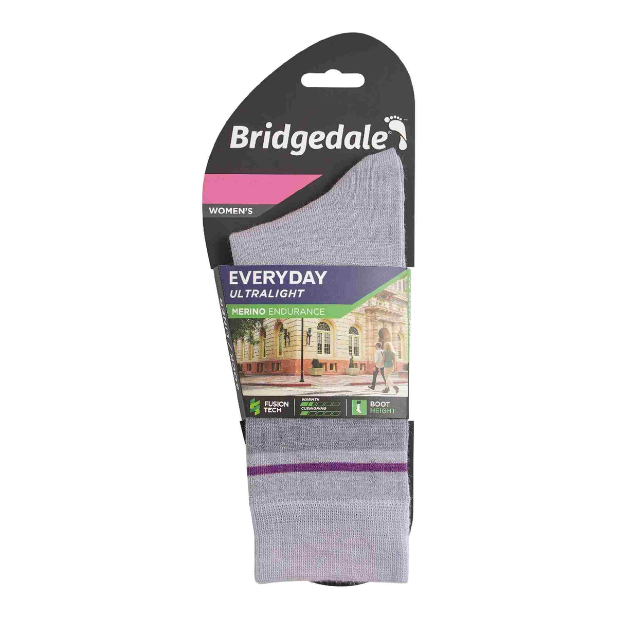1 Pack Ladies Liner Base Layer Merino Wool Boot Socks