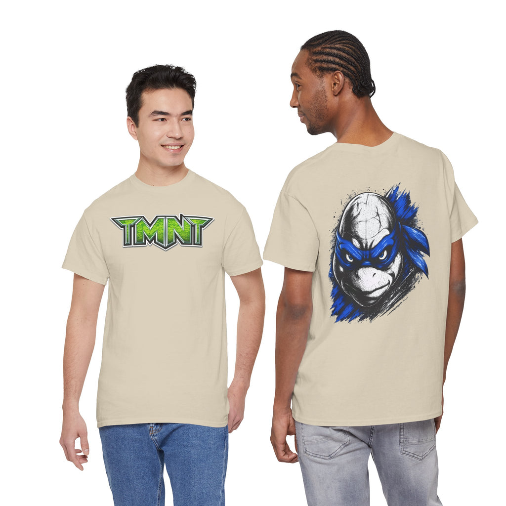 TMNT Leonardo Graphic Tee — Blue Mask Turtle T-Shirt