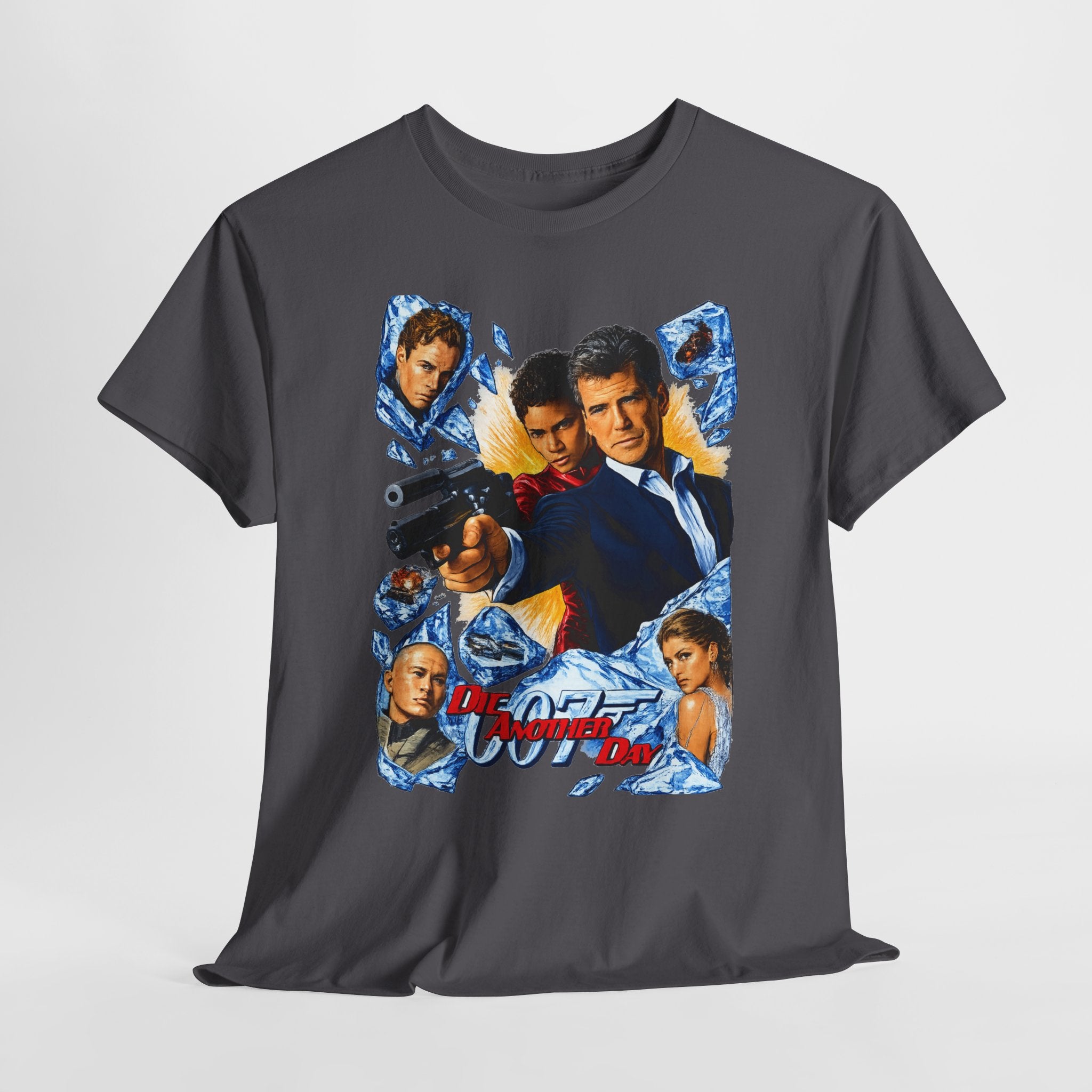 James Bond 007 Die Another Day Movie Poster Tee — Classic Spy Film Graphic T-Shirt