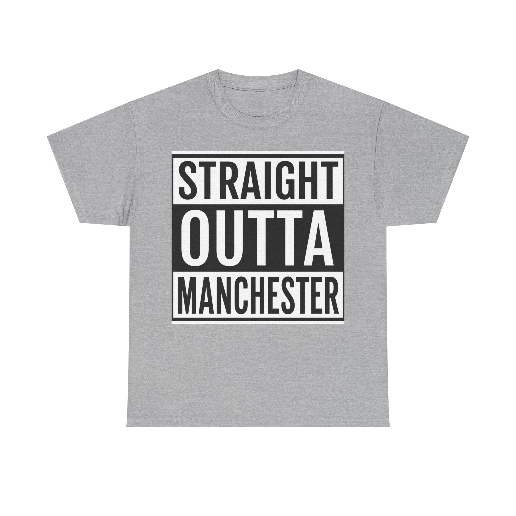 Straight Outta Manchester T-Shirt — Bold City Pride Tee