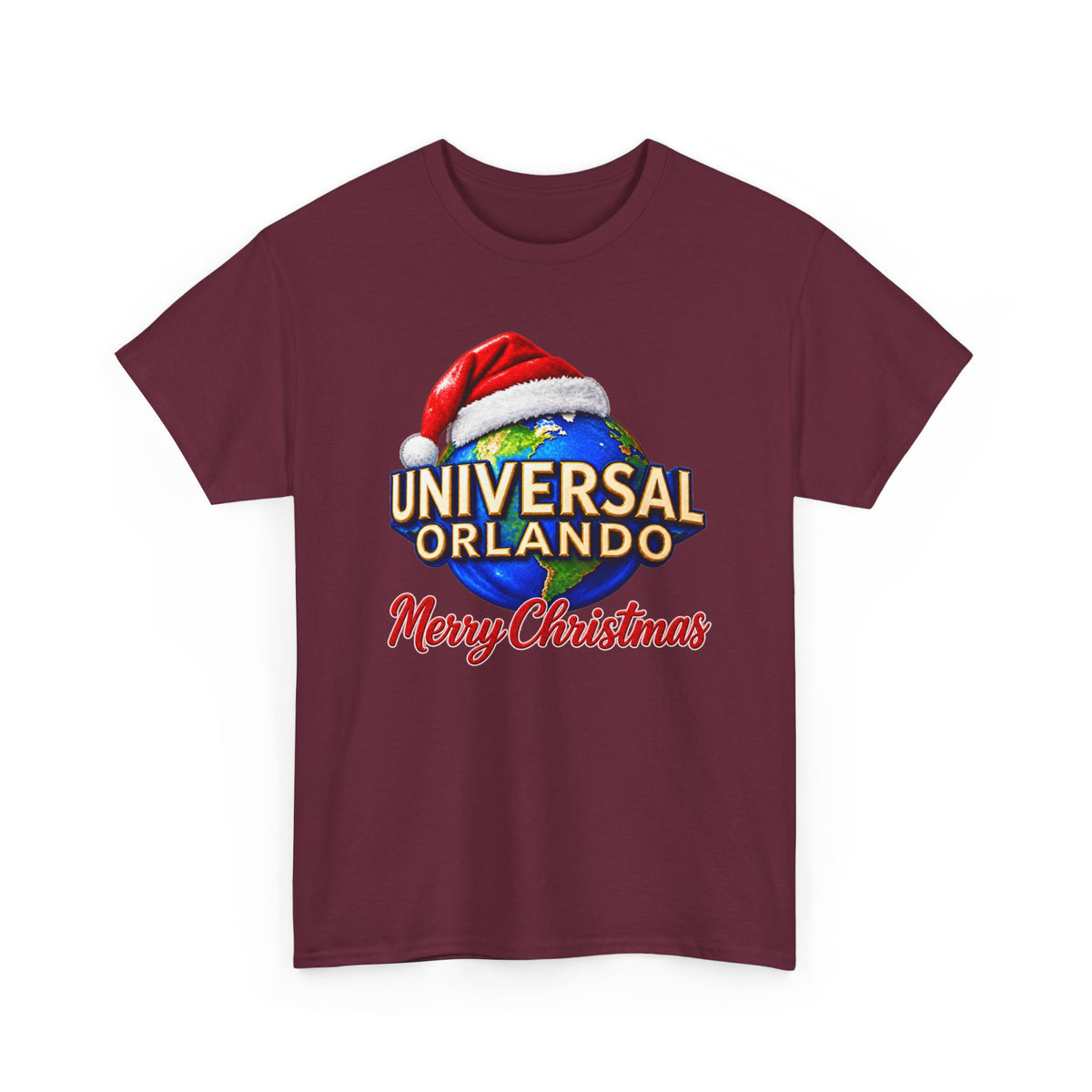 Universal Orlando Merry Christmas Cotton T-Shirt