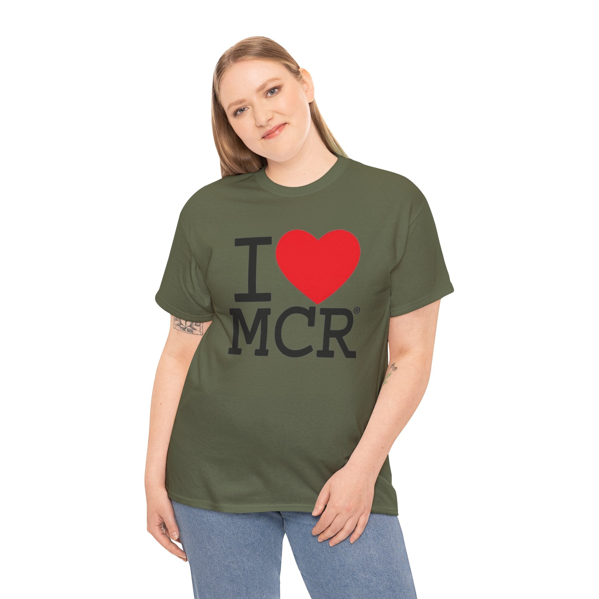 I  LOVE MCR T-Shirt — Manchester Love Tee