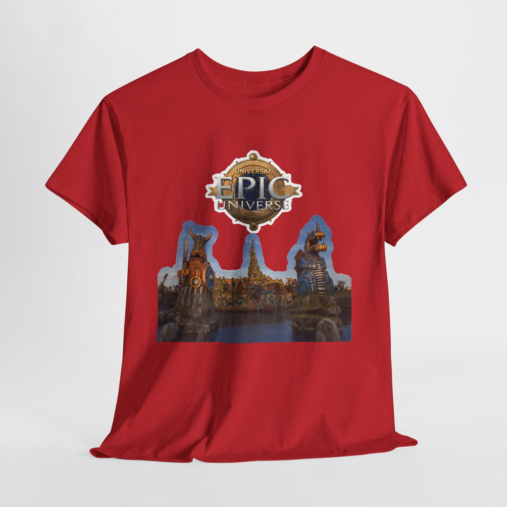 Epic Universe Theme Park T‑Shirt — Iconic Entrance Graphic Tee
